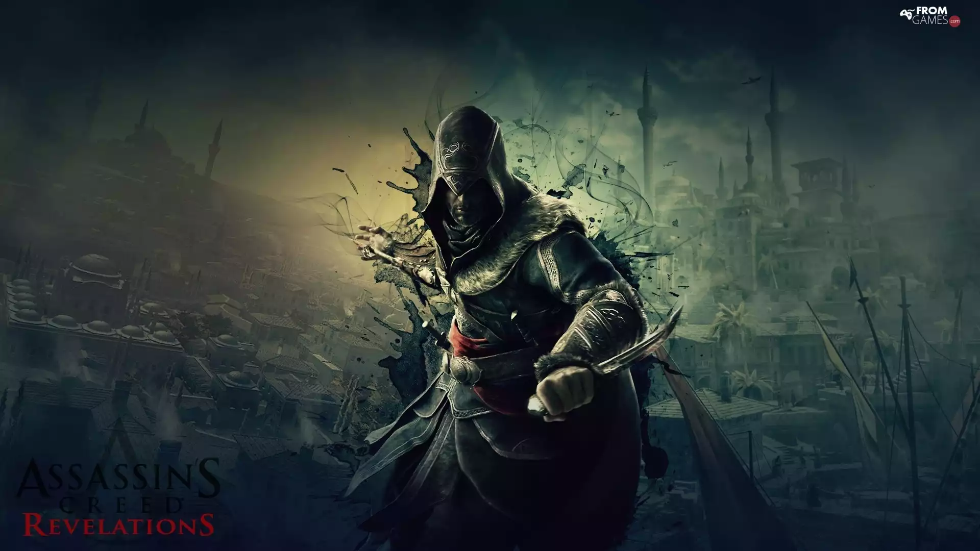 Hidden Blade, dagger, Ezio, Constantinople, Assassins Creed