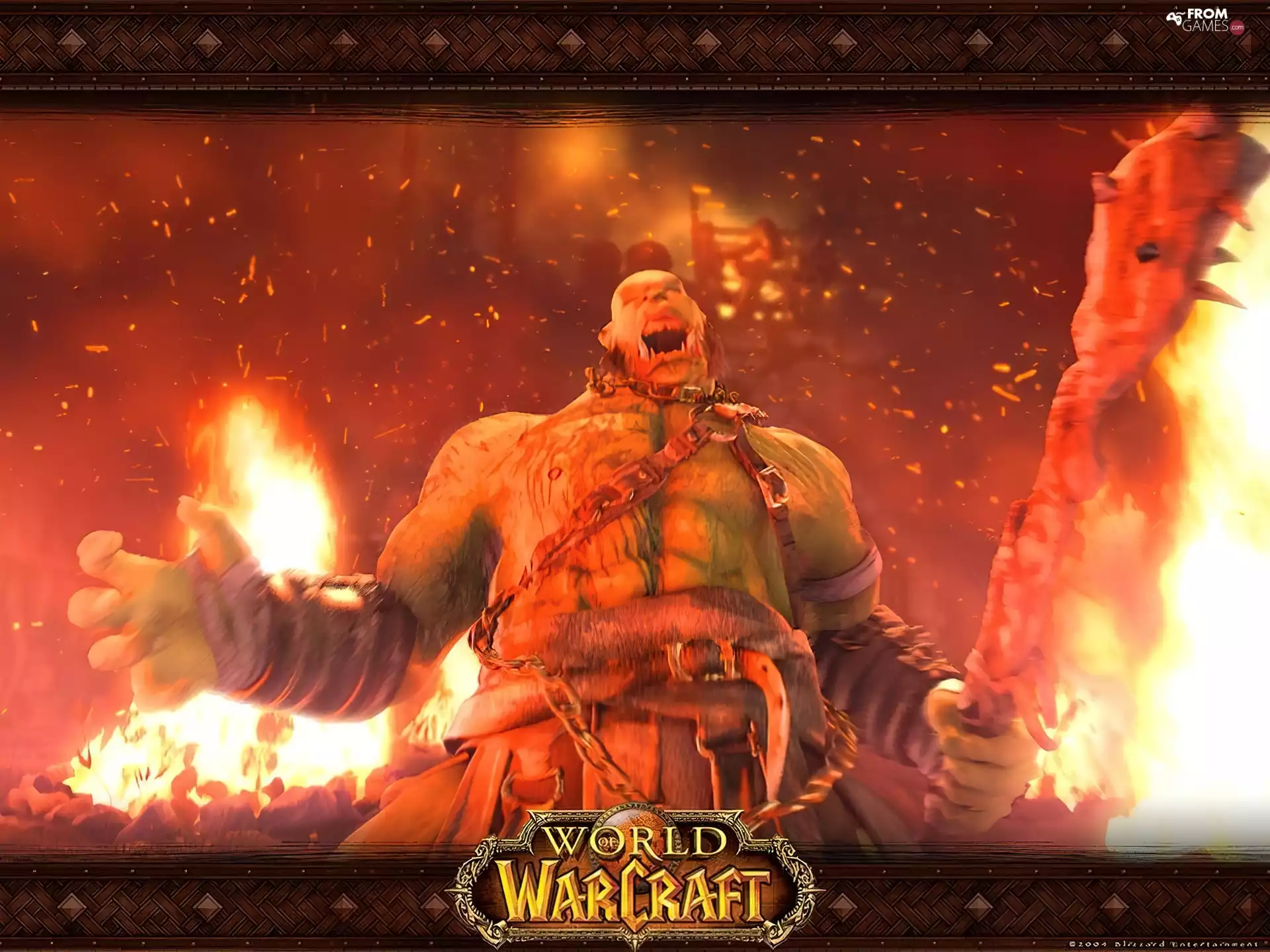 World of Warcraft, fantasy, Big Fire, form