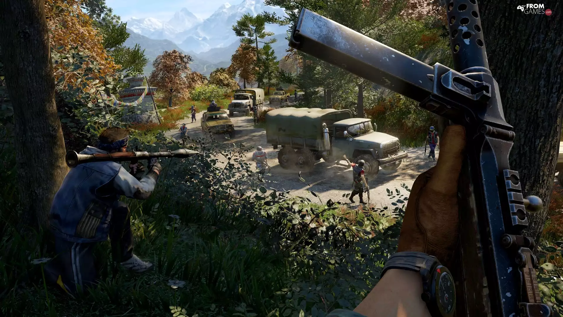 Automobile, Far Cry 4, Weapons