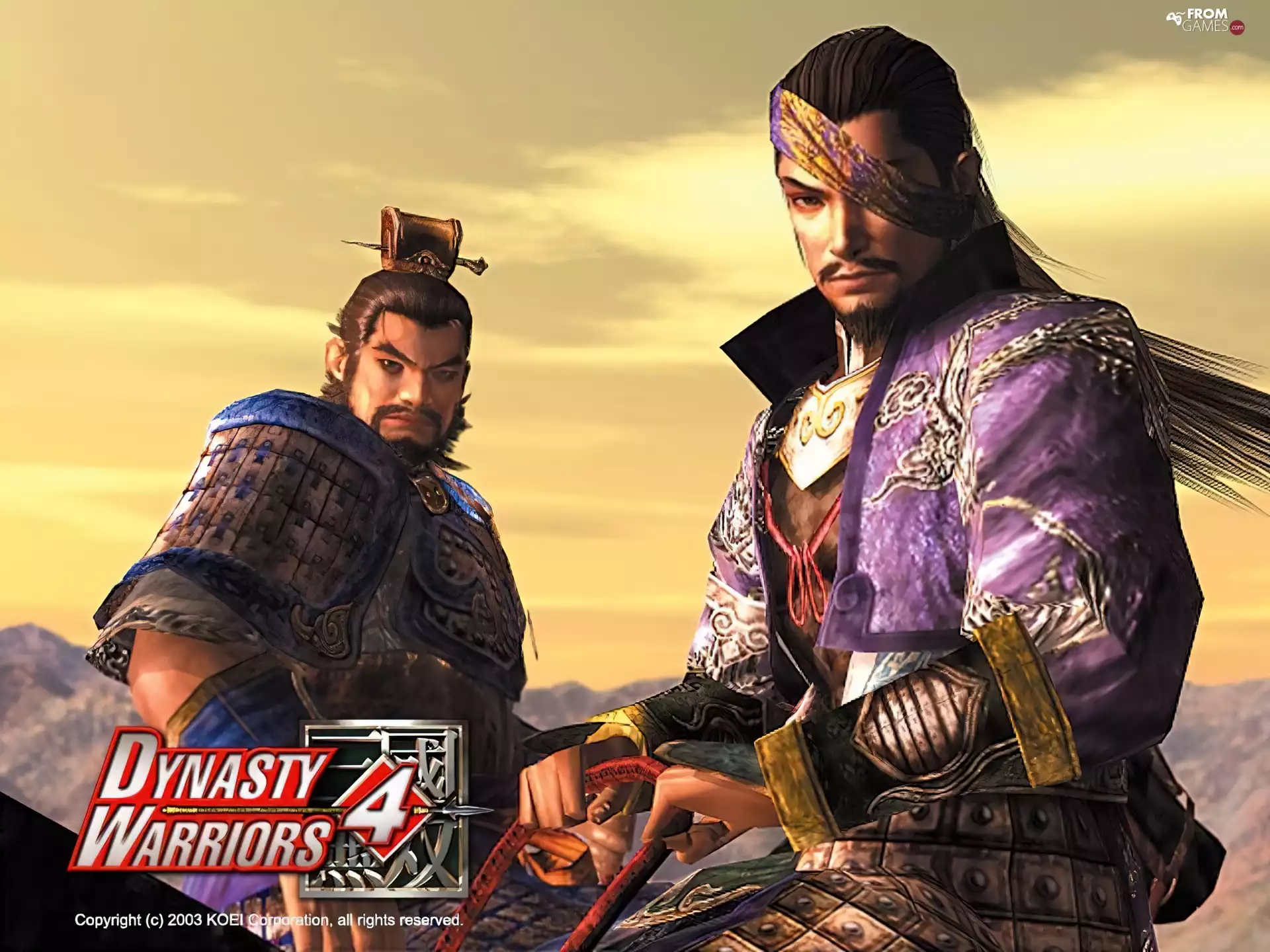 Dynasty Warriors 4, fighter, samurai, a man