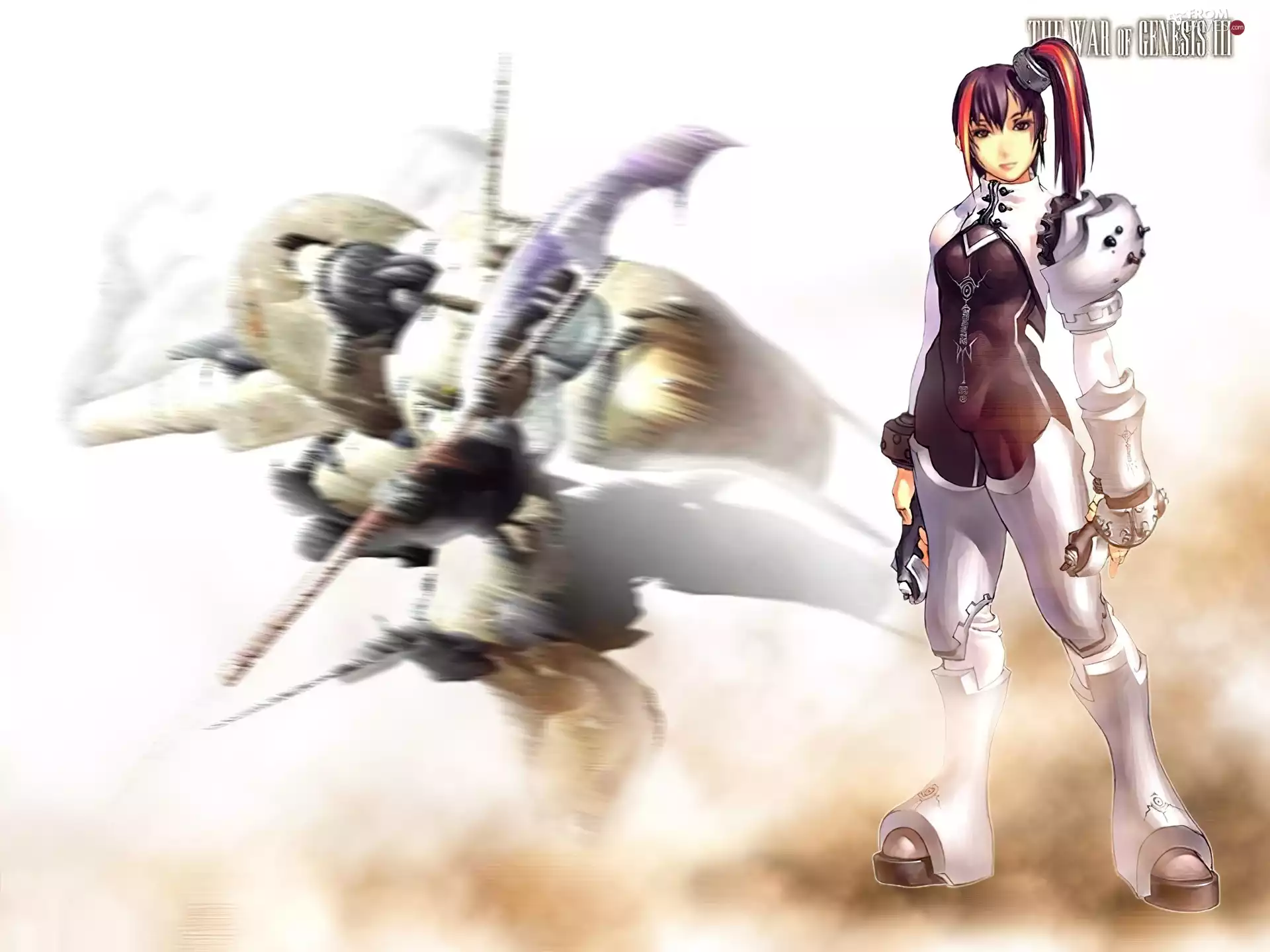 Women, fantasy, The War Of Genesis 3, fighter