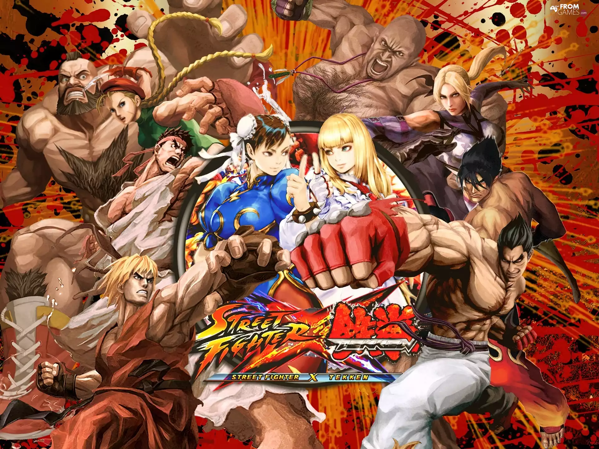 Street Fighter X Tekken, Characters