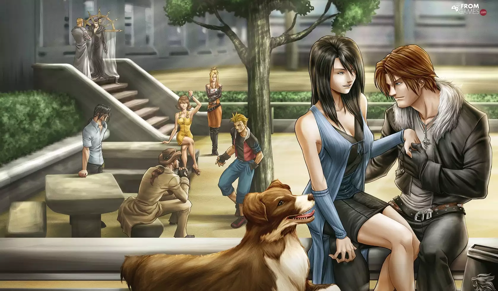 dog, Final Fantasy VIII, Characters