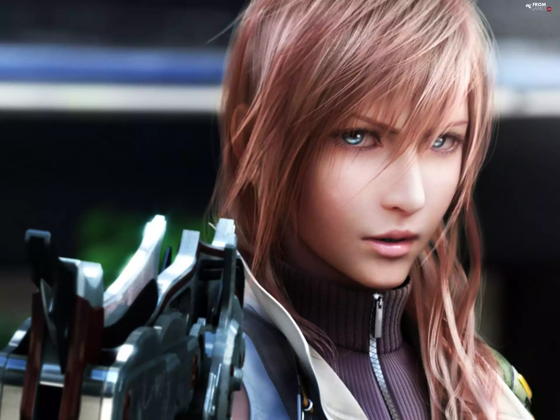 girl, The look, Final Fantasy, Weapons