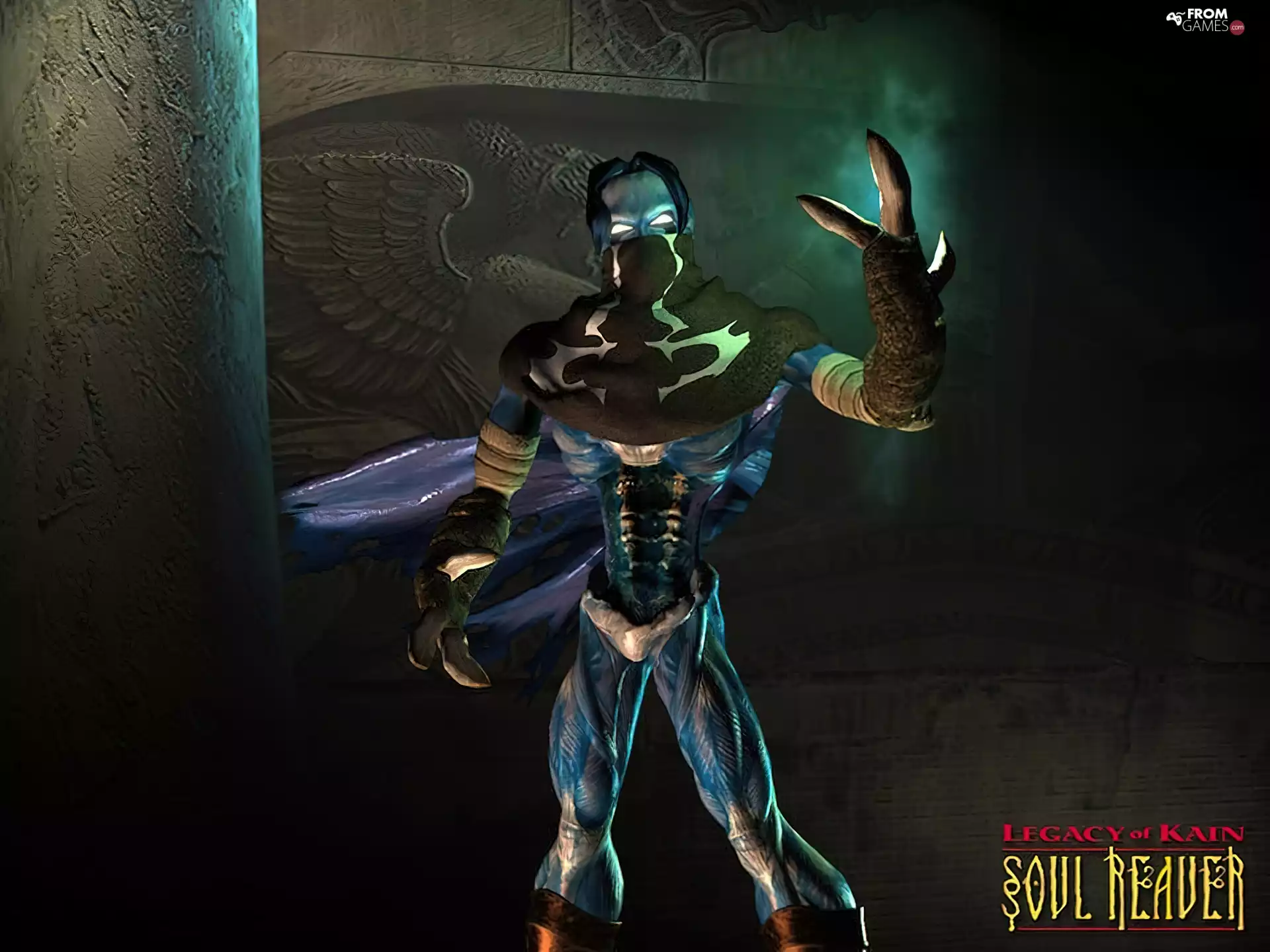 Legacy Of Kain Soul Reaver, monster, cape, form