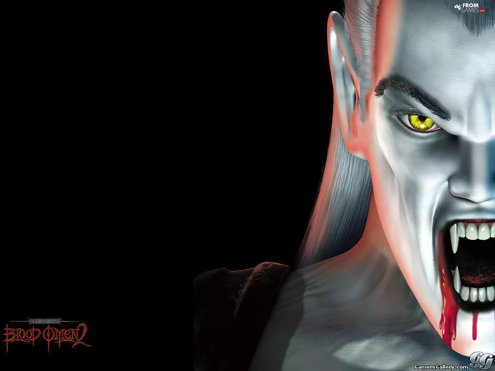 Vampire, face, Legacy Of Kain Bo 2, form