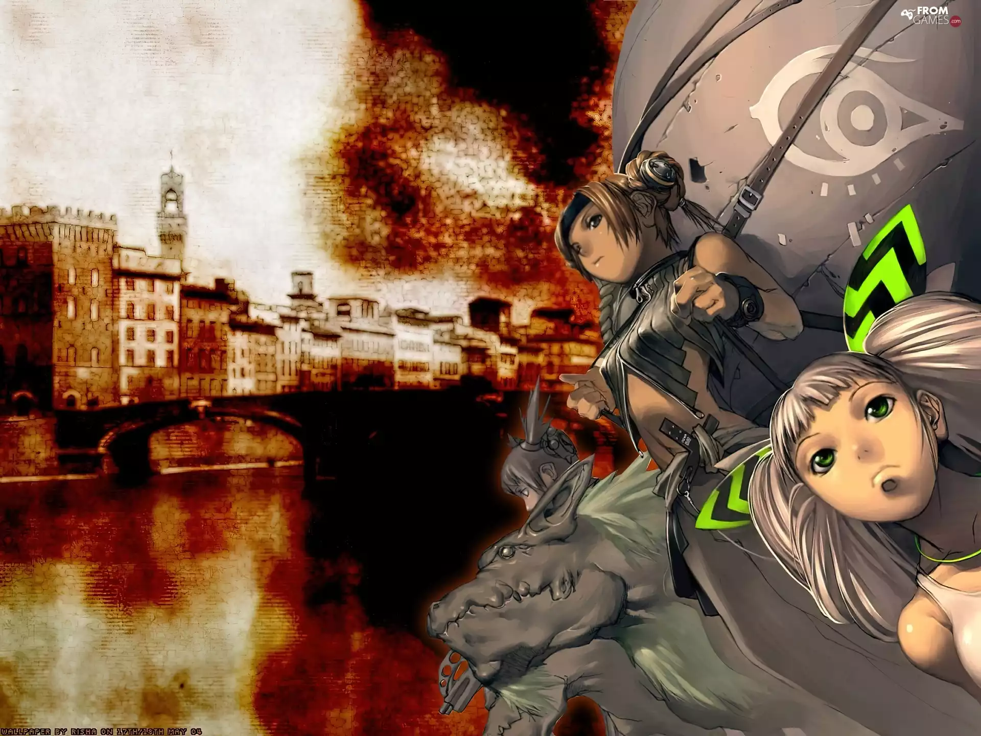 The War Of Genesis 3, Women, Town, form