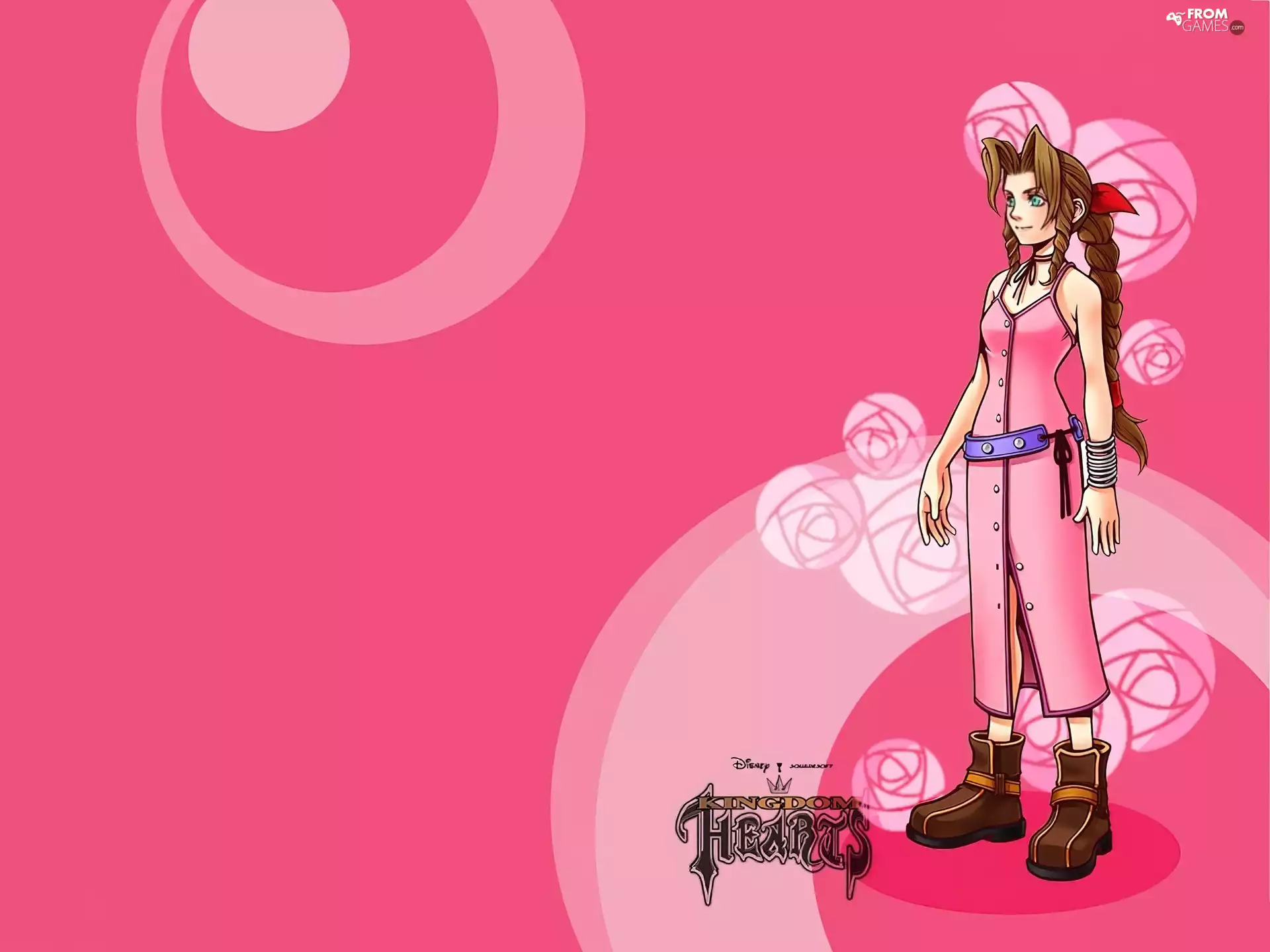 pigtail, form, Women, Kingdom Hearts