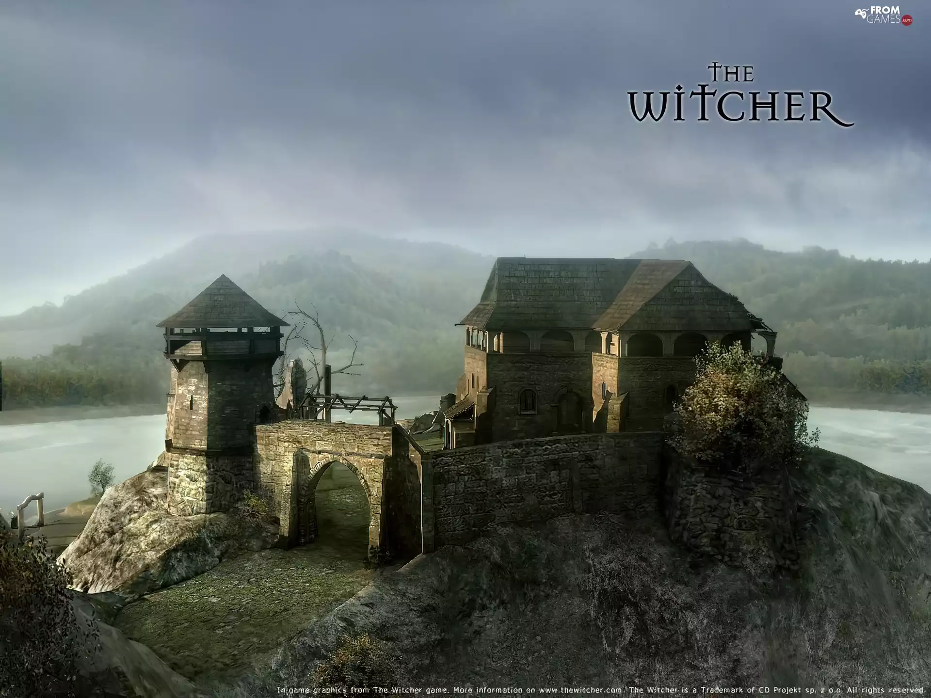 the witcher, Hill, fortress