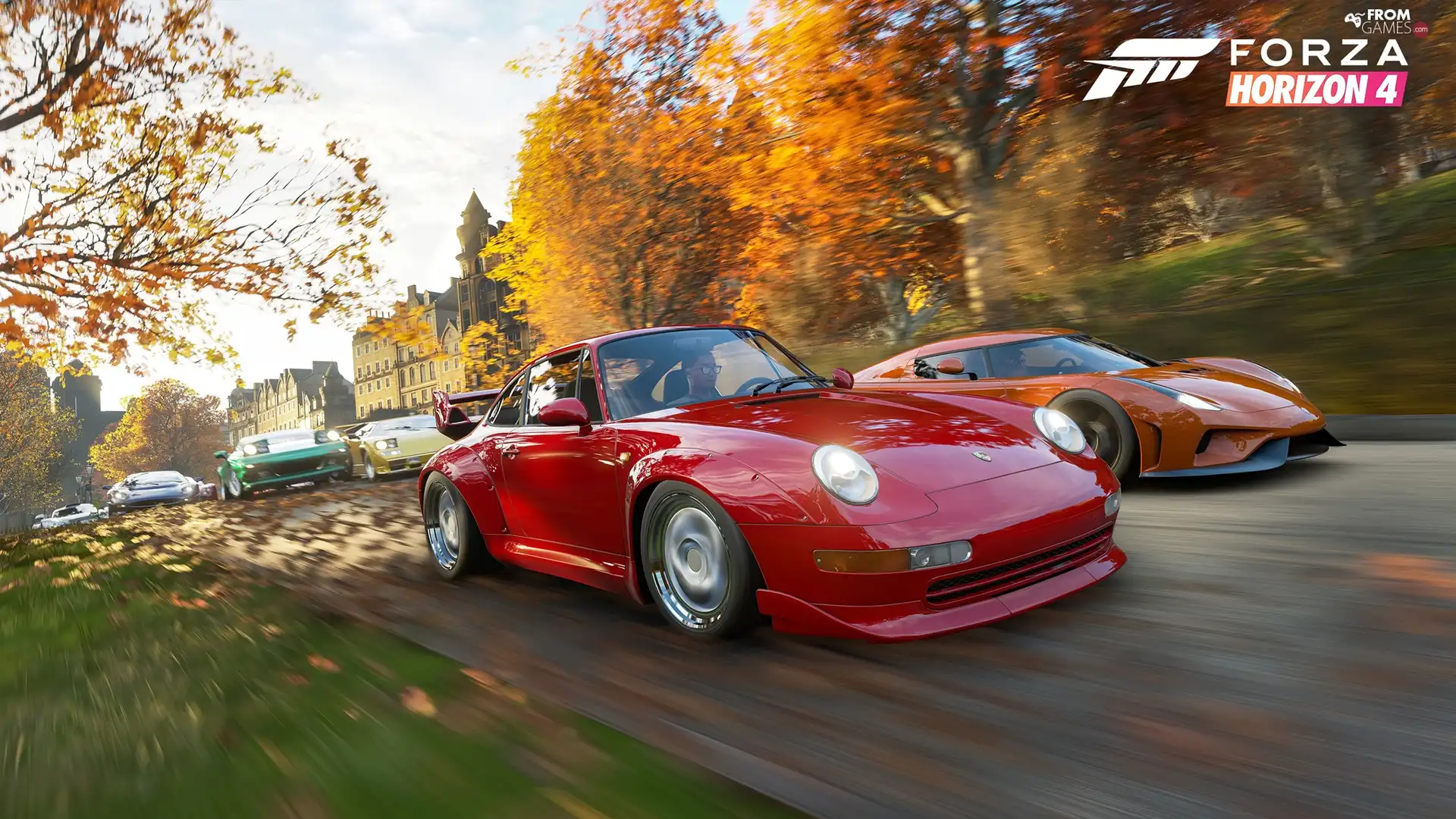 race, Forza Horizon 4, cars
