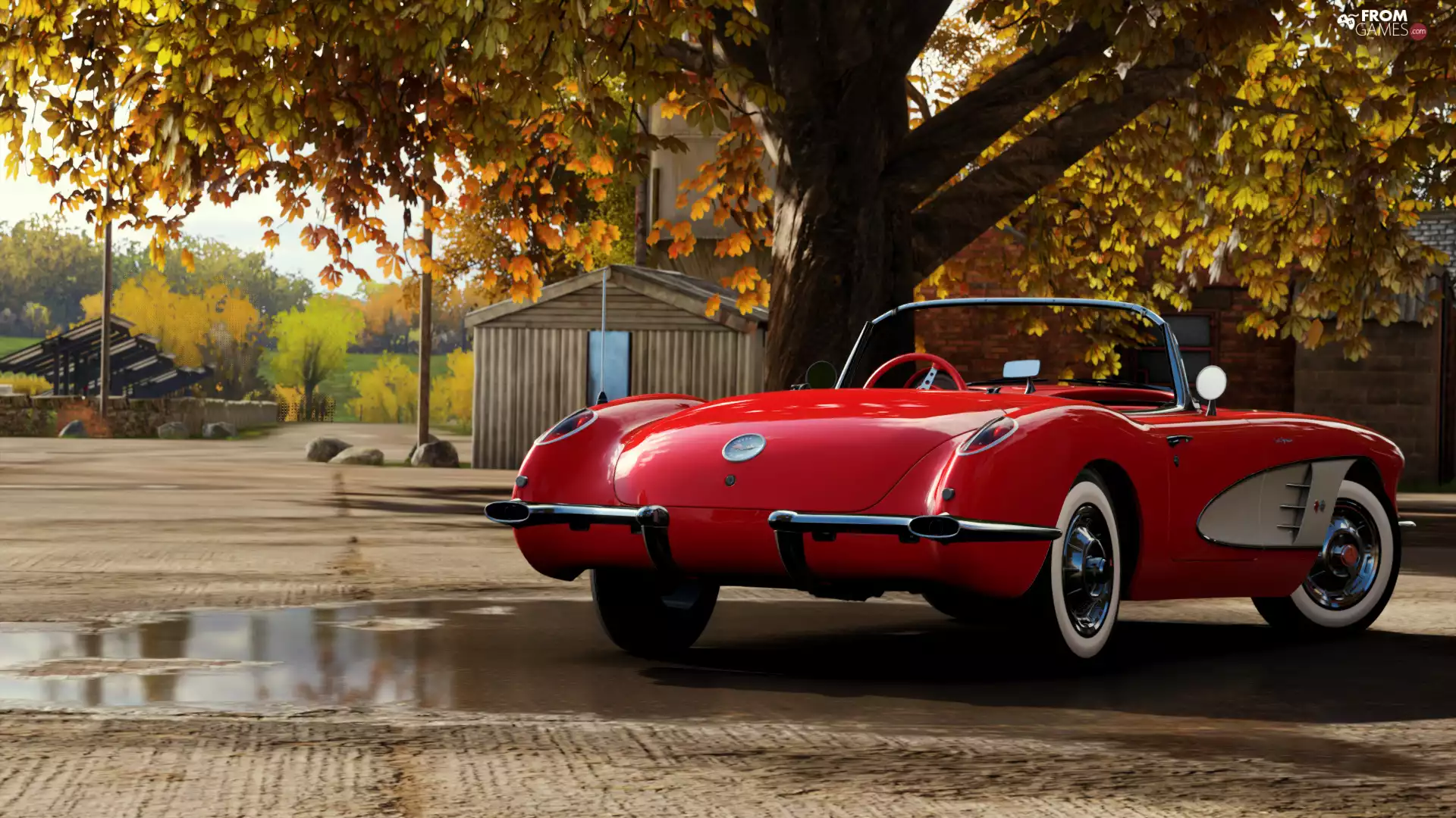 Chevrolet Corvette, 1960, Forza Horizon 4, Red, game
