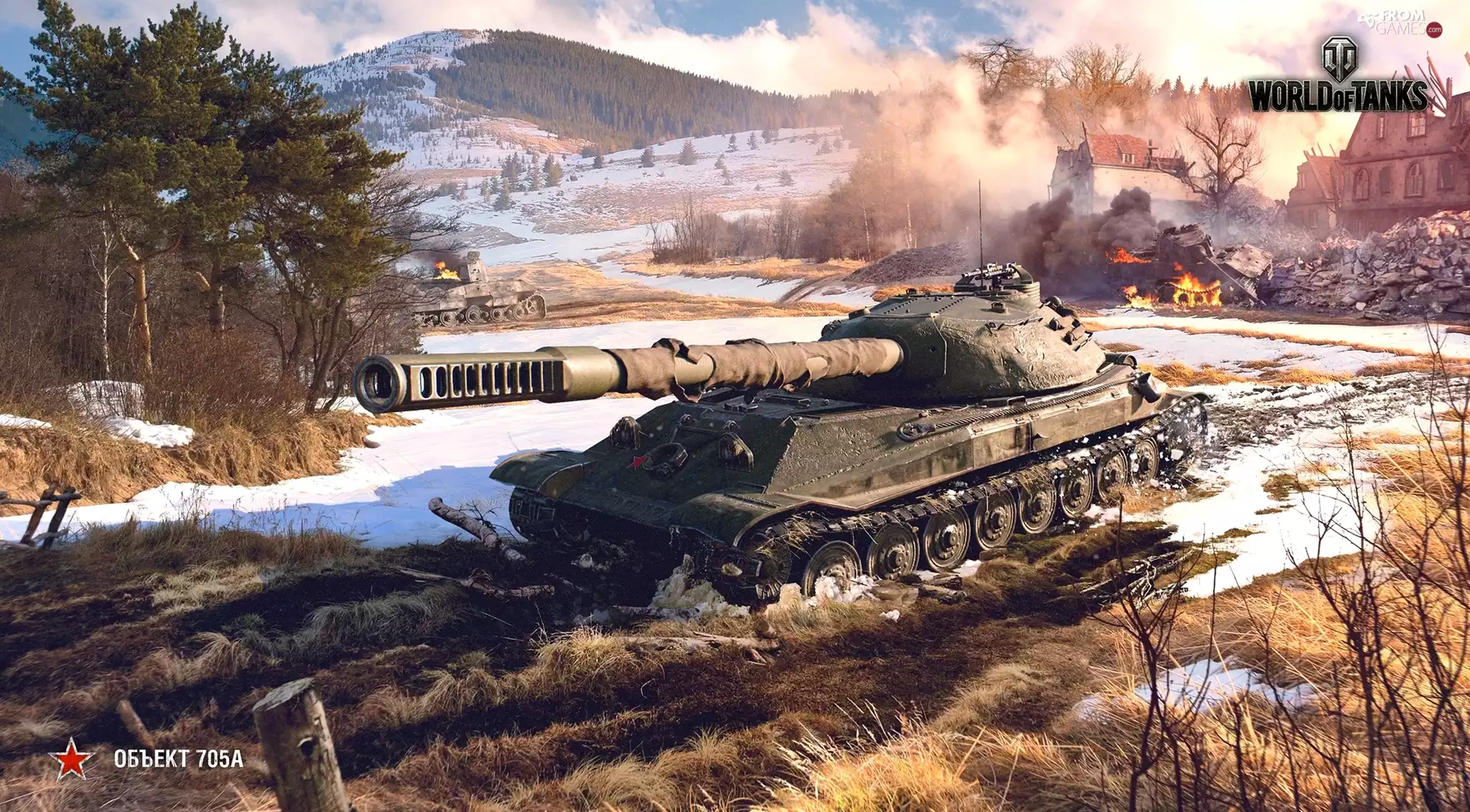 tank, Object 705A, World Of Tanks, Soviet, game