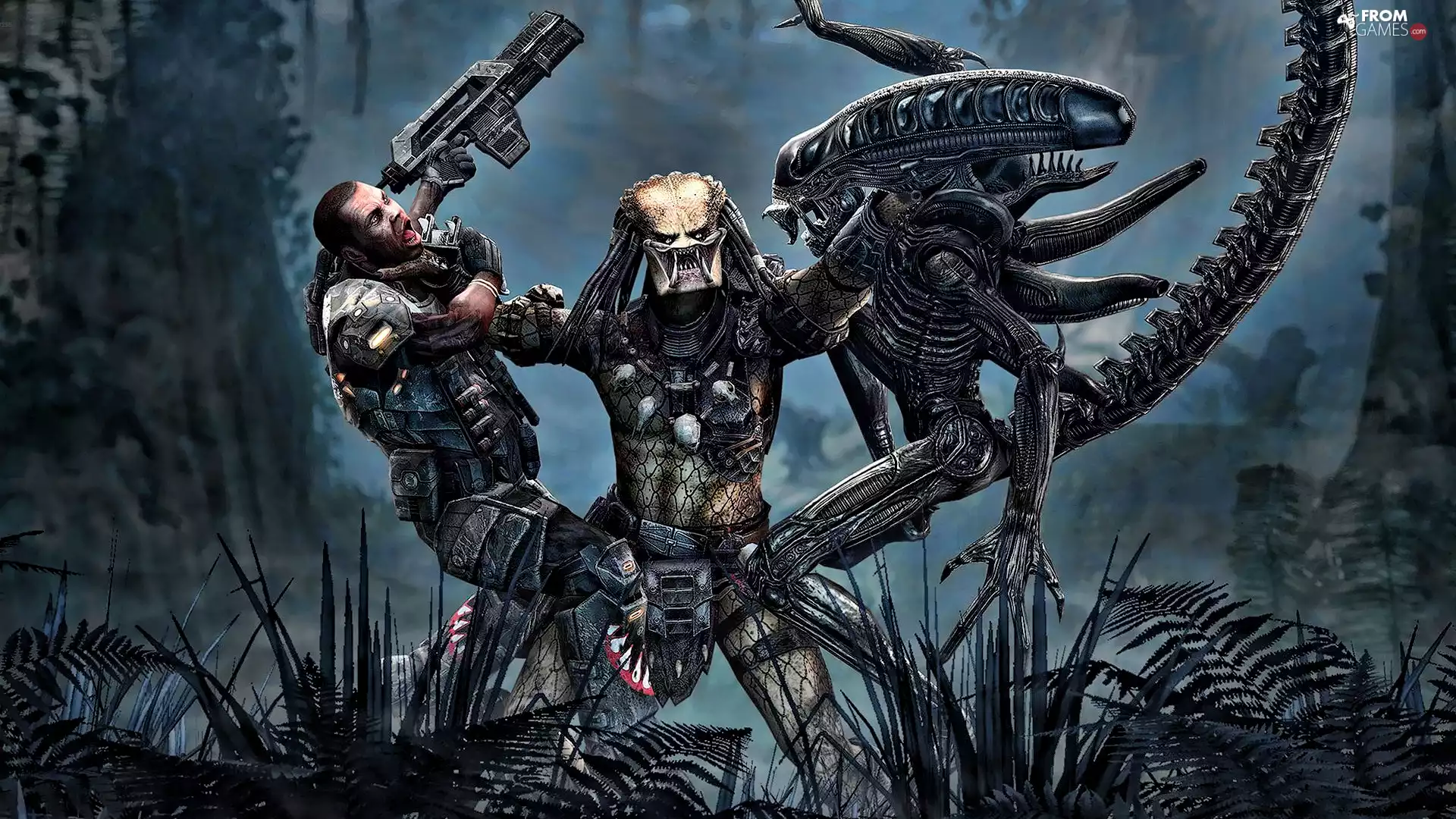 Aliens vs Predator, game