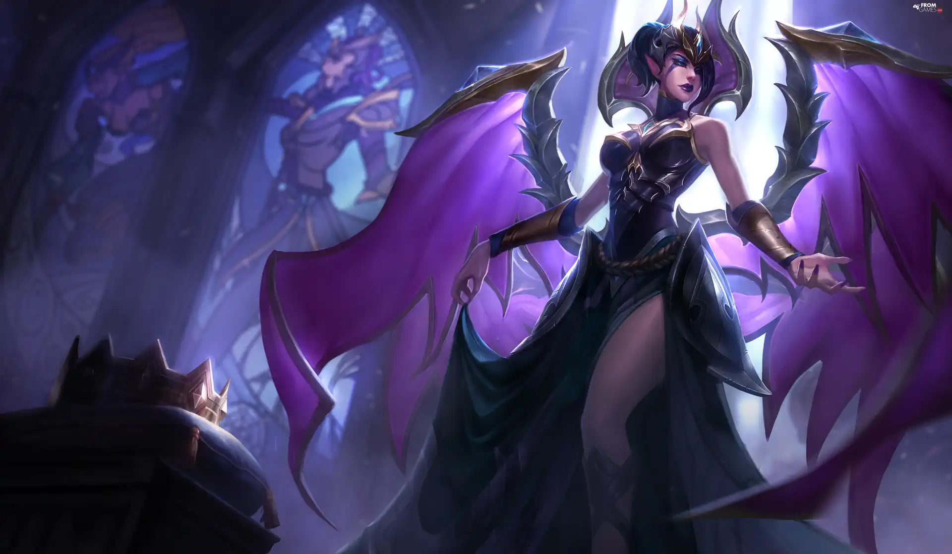 Morgana, Fallen Angel, League Of Legends, form, game