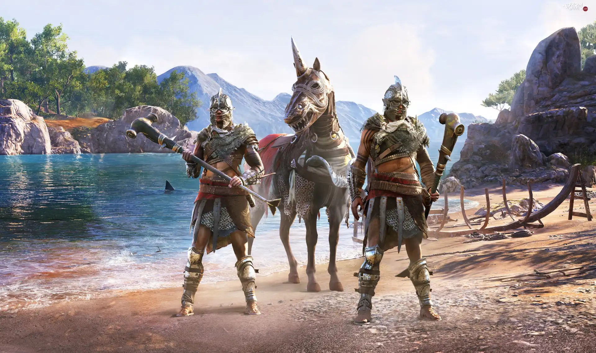 Characters, game, Assassins Creed Odyssey