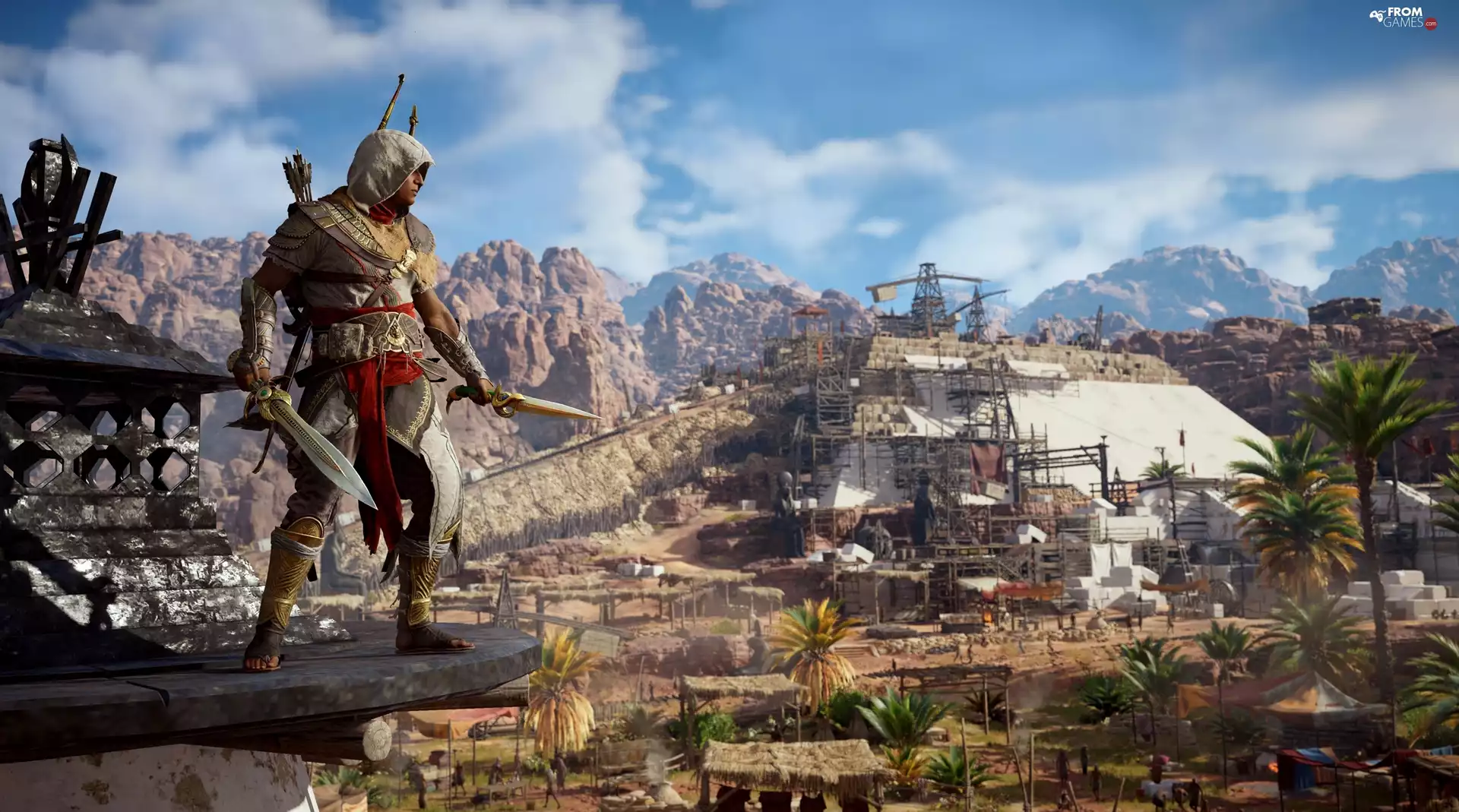 Bayek, game, Assassins Creed Origins