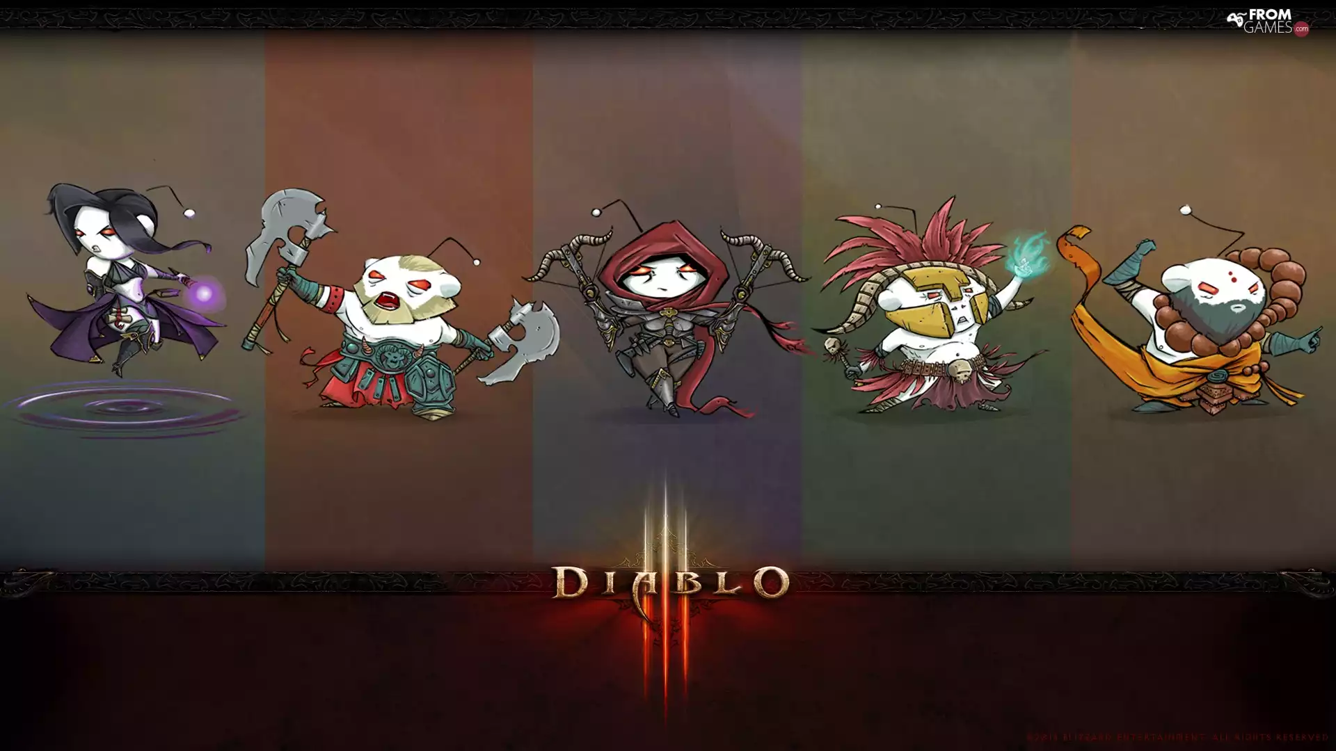 Funny, game, Diablo 3, warriors