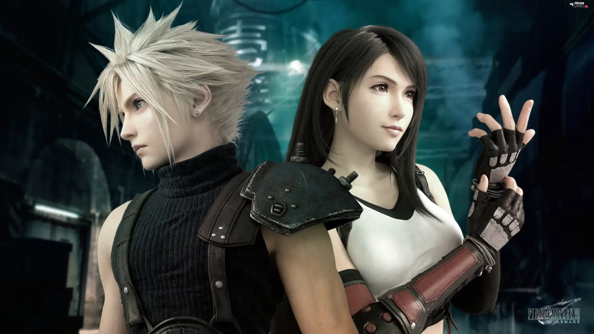 Characters, game, Final Fantasy VII