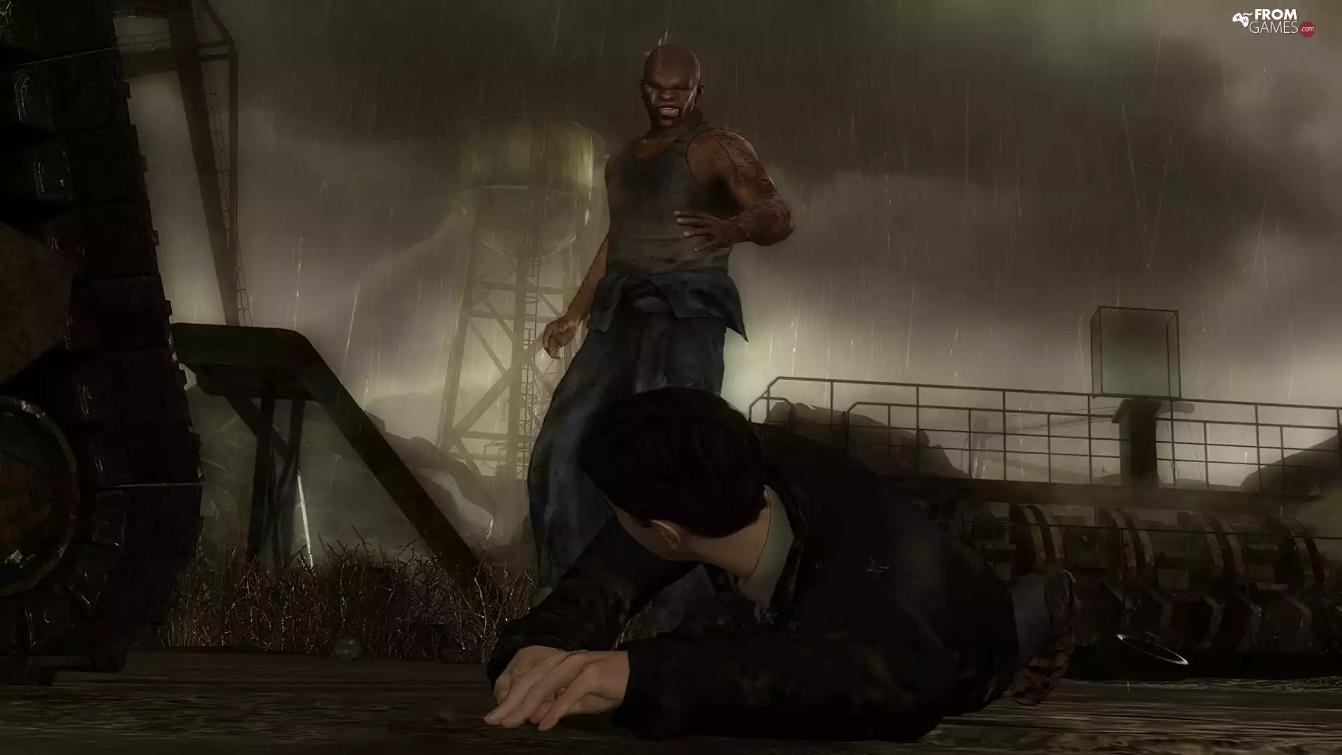 Heavy Rain, Screeny, game