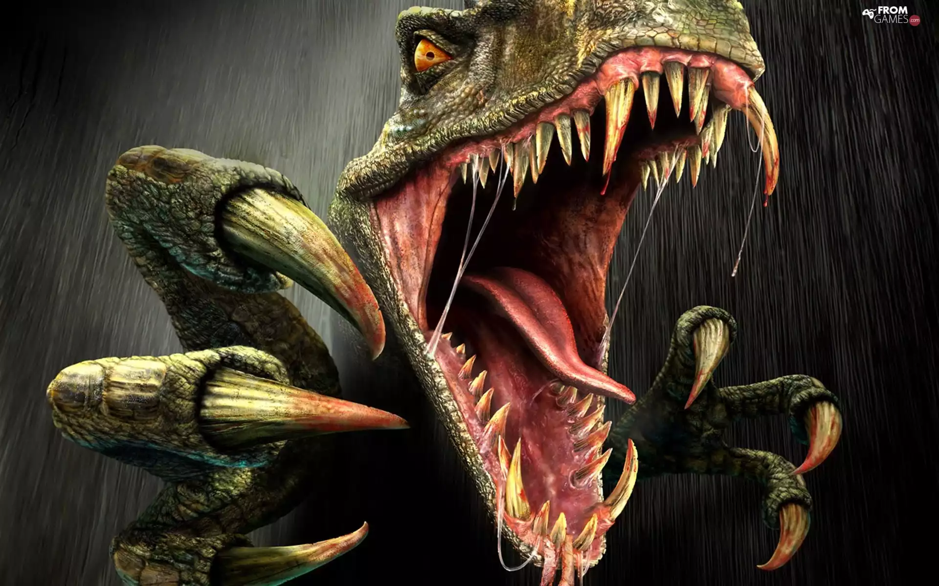 Turok, dinosaur, Nails, game