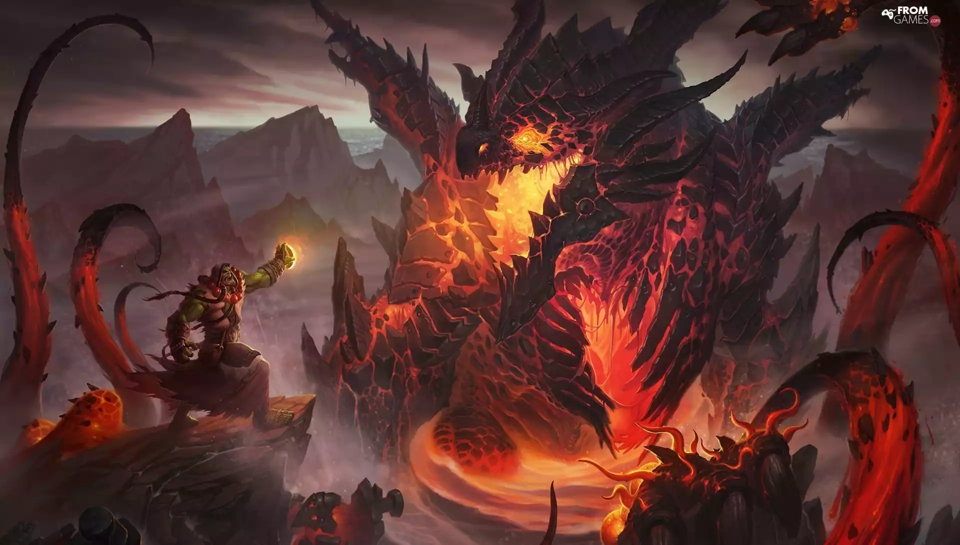 Thrall, Deathwing, World of Warcraft: Cataclysm, Characters, game