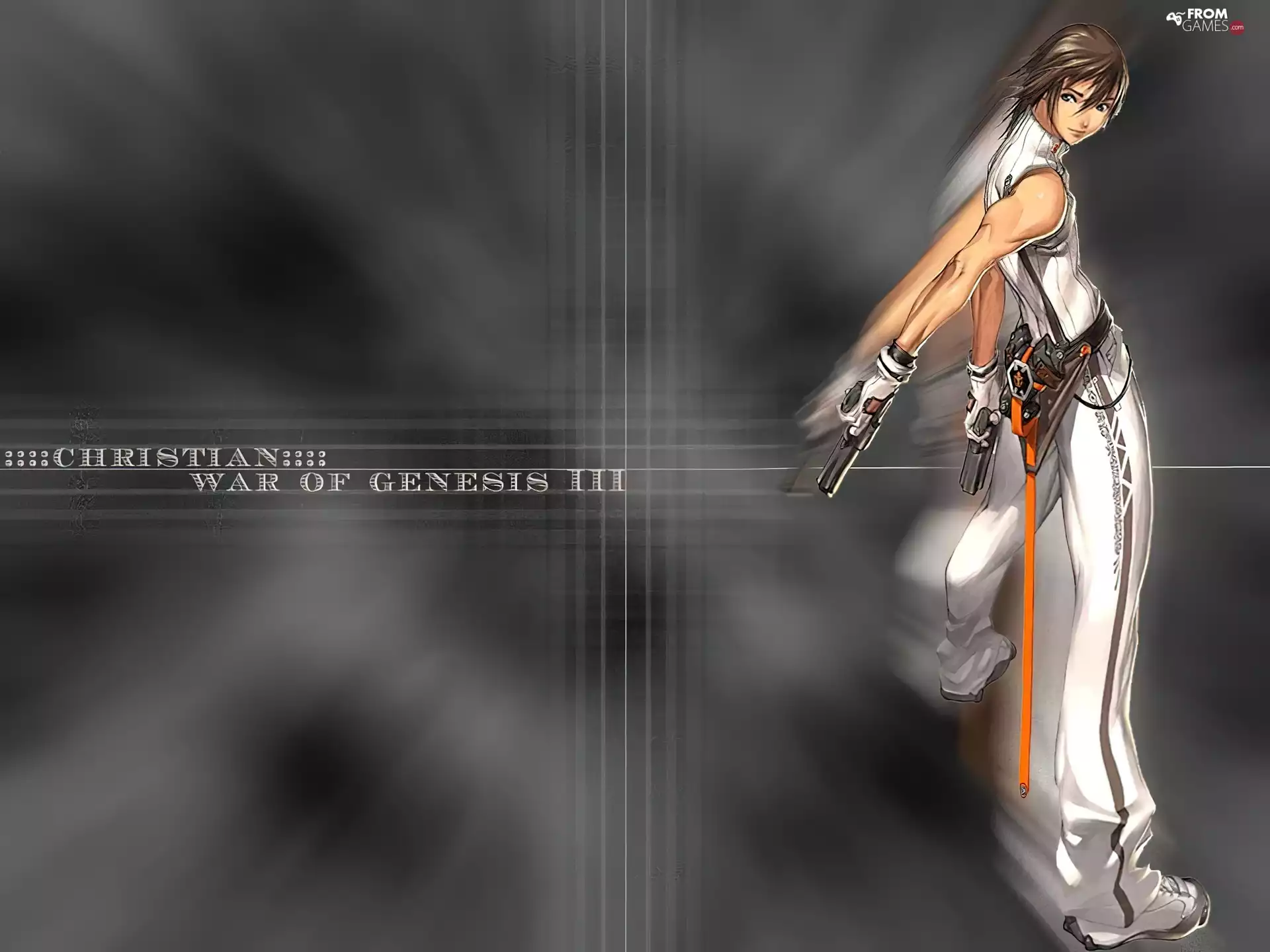 Weapons, form, fantasy, The War Of Genesis 3, fighter, a man