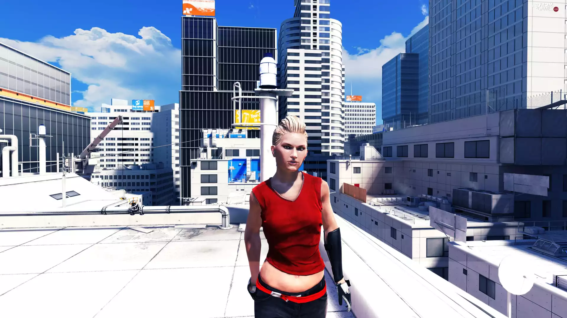girlfriend, Mirrors Edge