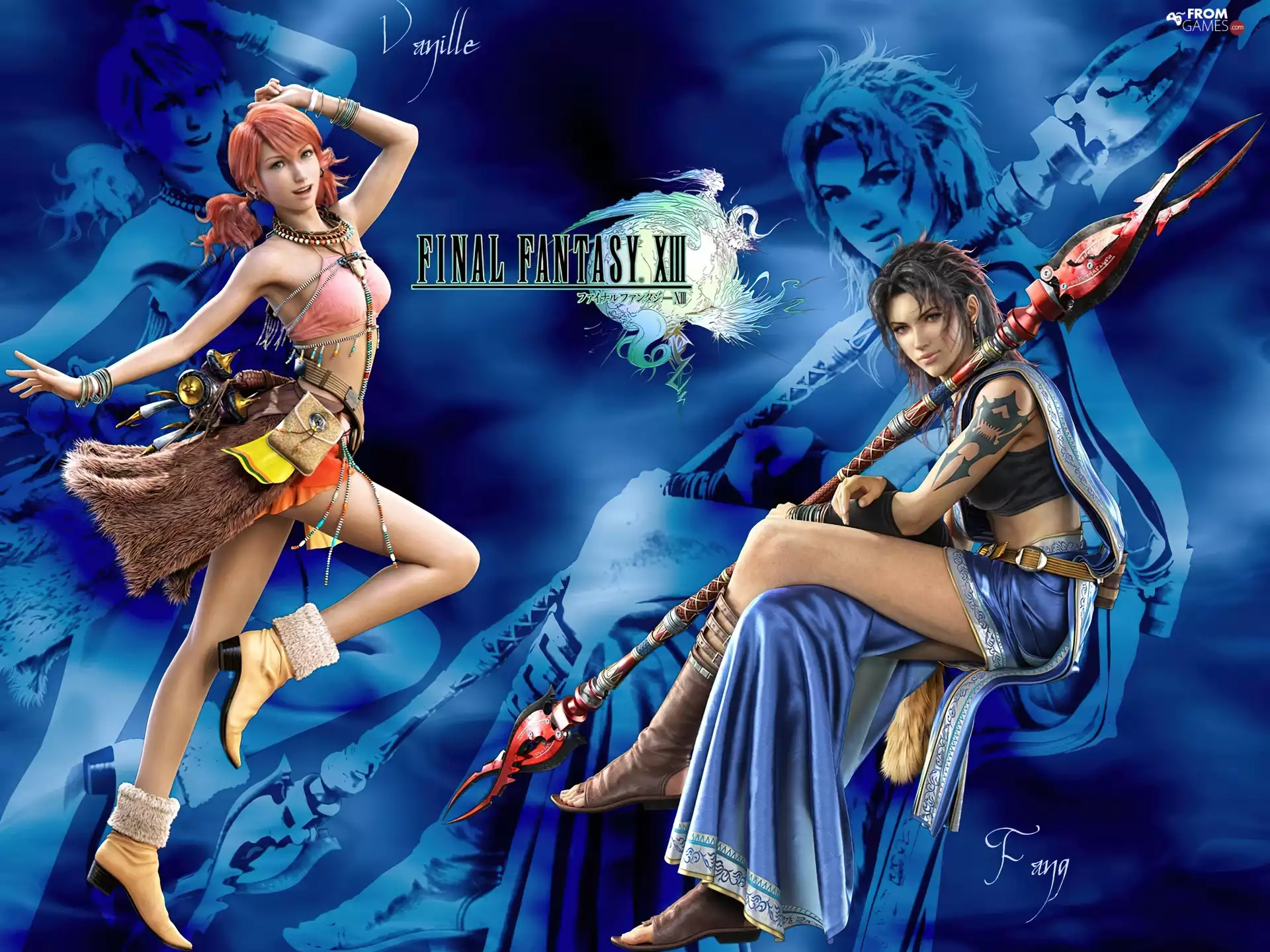 Two, Final, fantasy, Girls