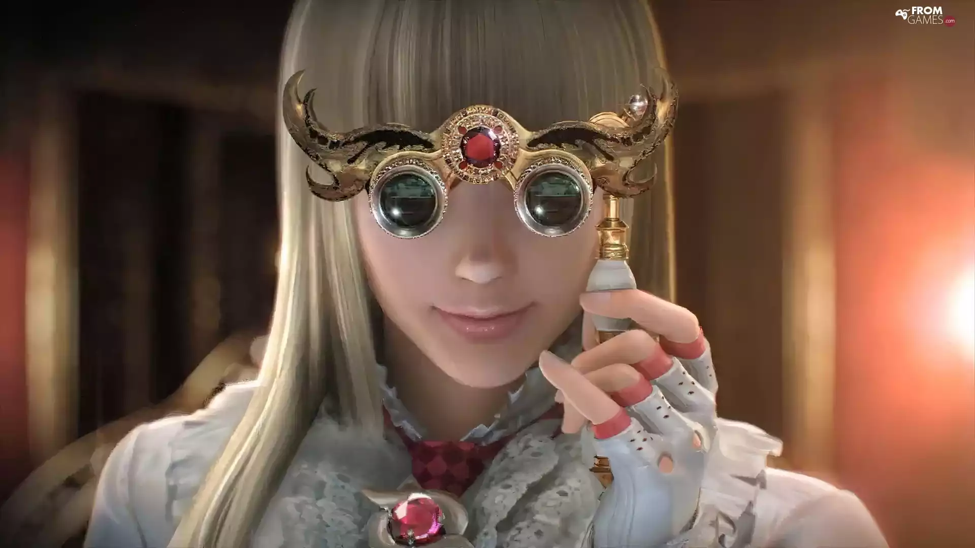 Gloves, Lili Rochenfort, Glasses