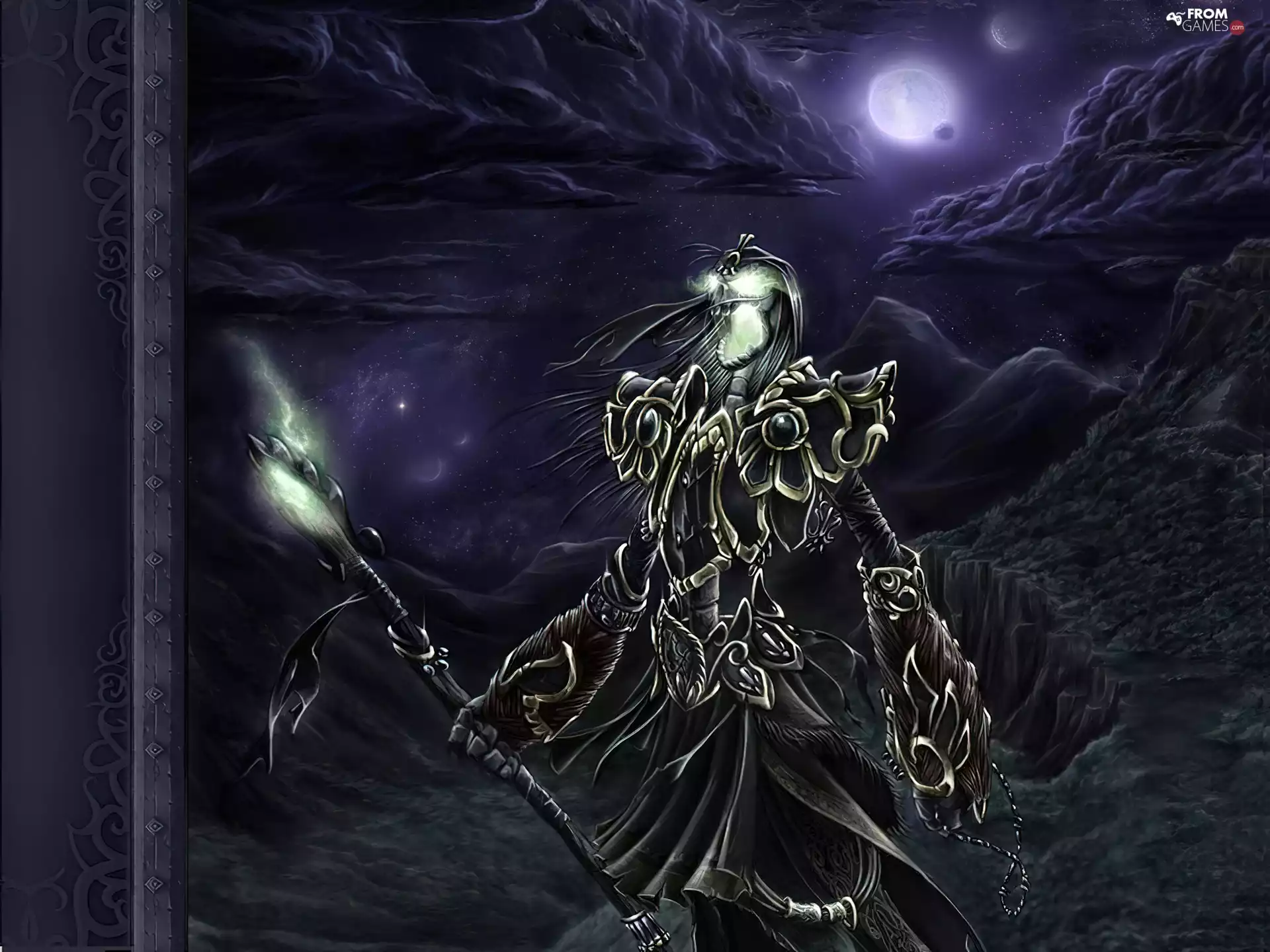 death, form, fantasy, graphics, World of Warcraft