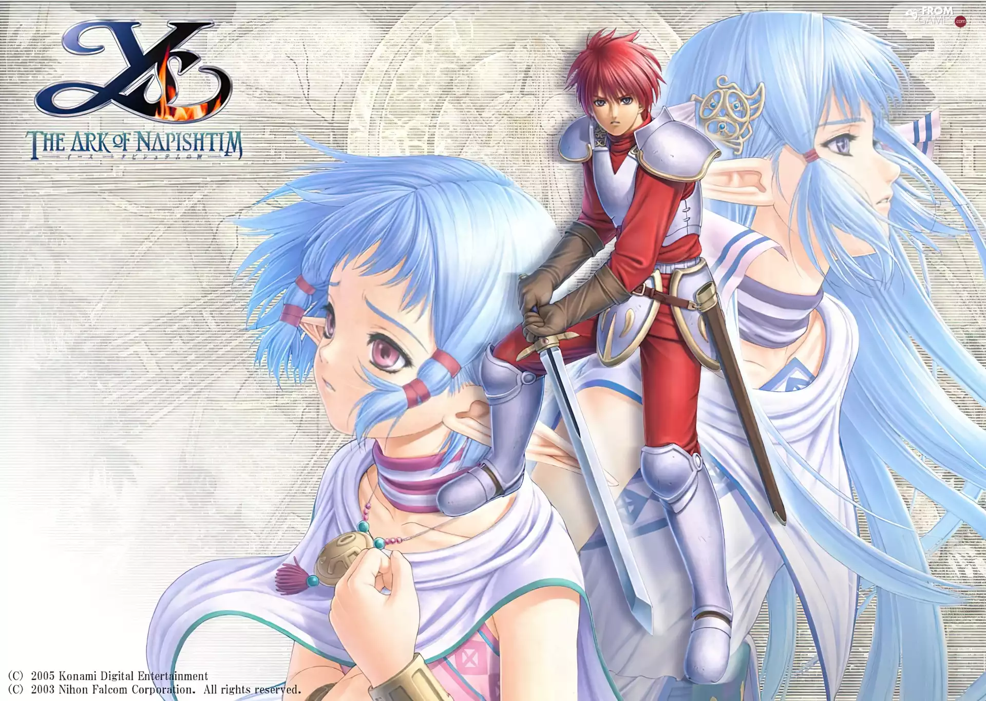 a man, Ys Vi The Ark Of Napishtim, Manga, graphics, fighter, form