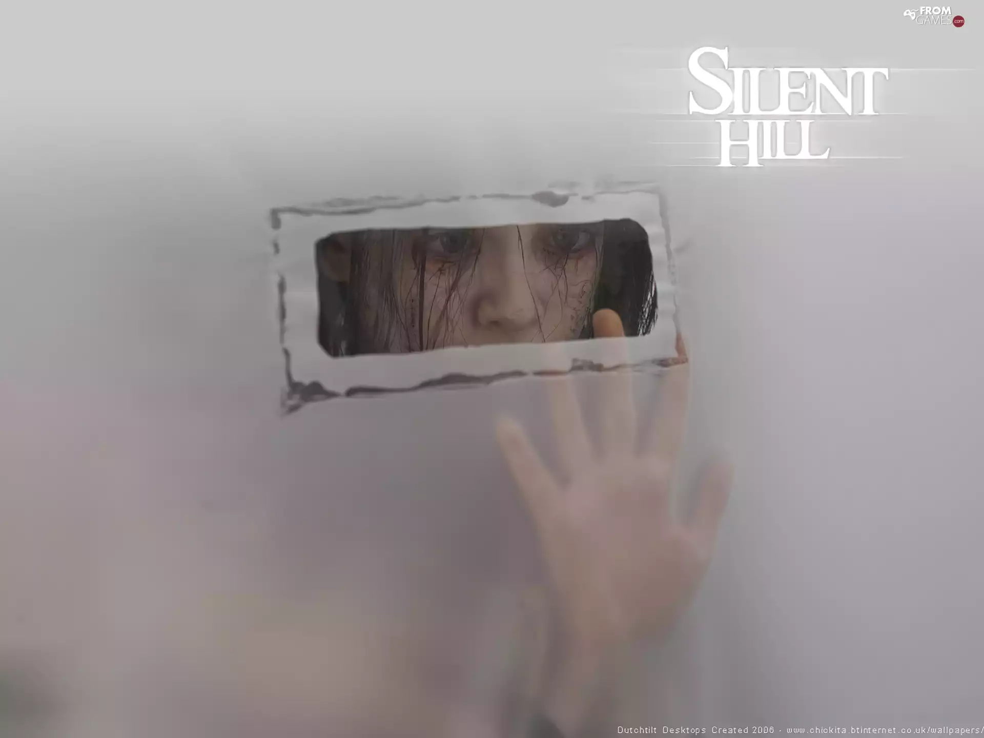 Silent Hill, Eyes, background, hand