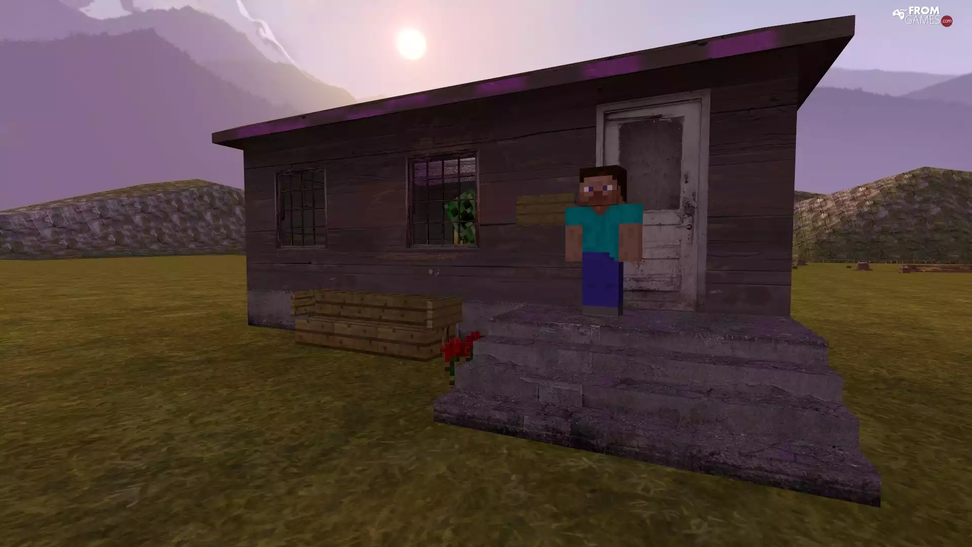 Home, Creeper, Minecraft