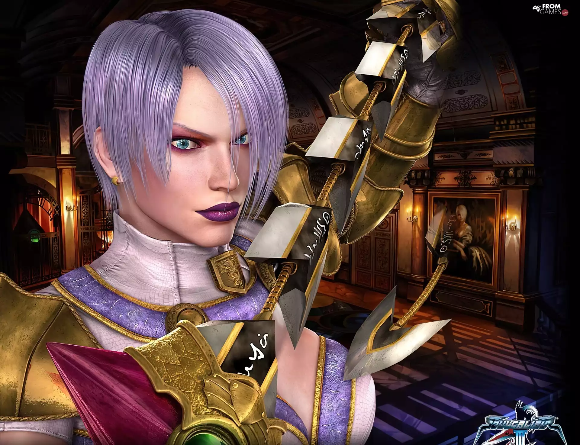 Women, Soul Calibur III, sword, Ivy