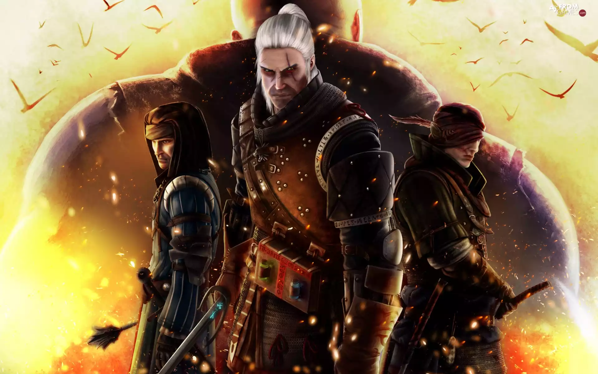 The Witcher 2: Assassins of kings, Geralt of Rivia, Iorveth, Vernon Roche