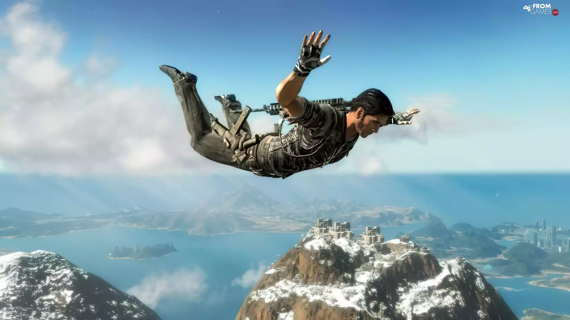 Just Cause 2, jumper