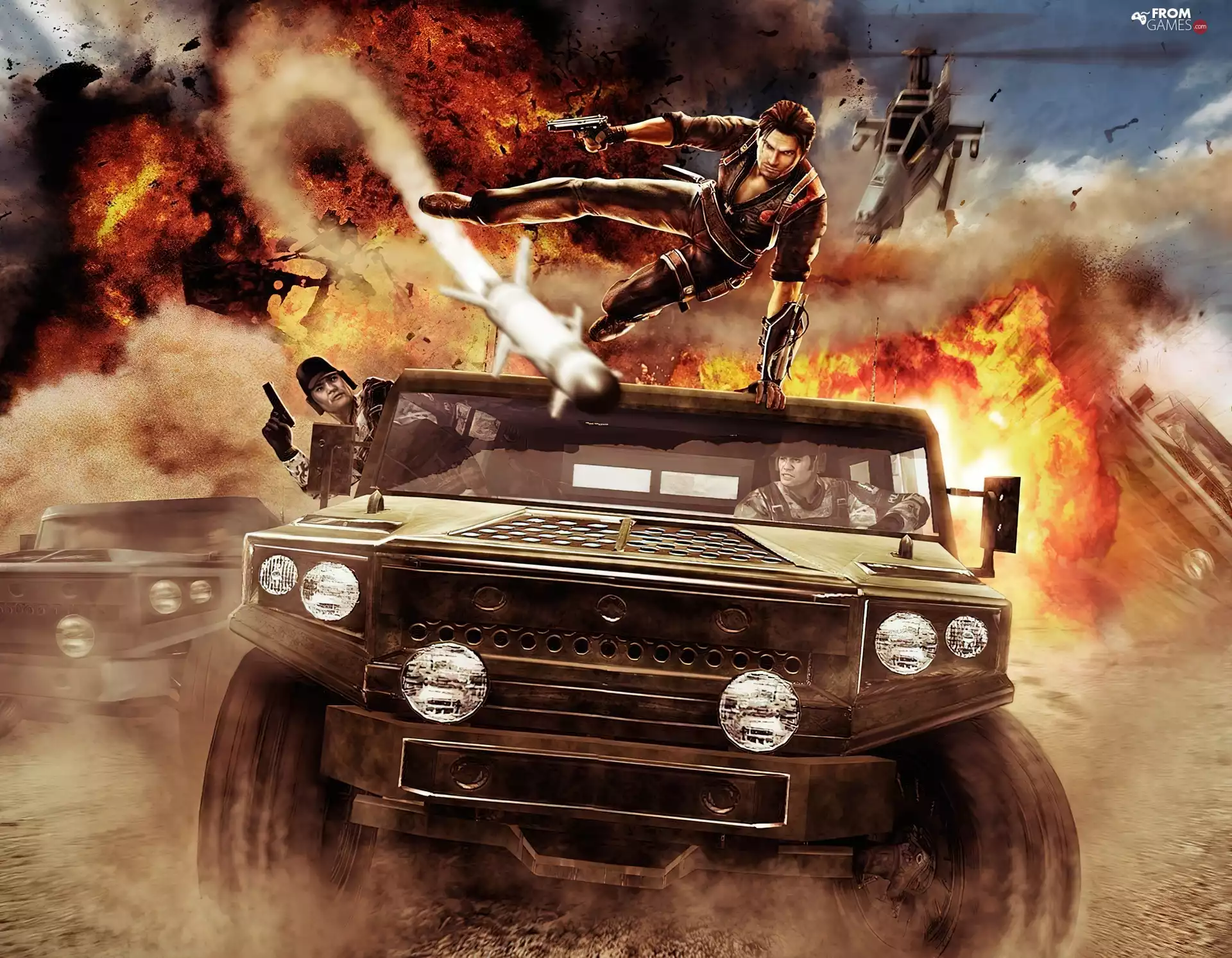 Action, Just Cause 2, game