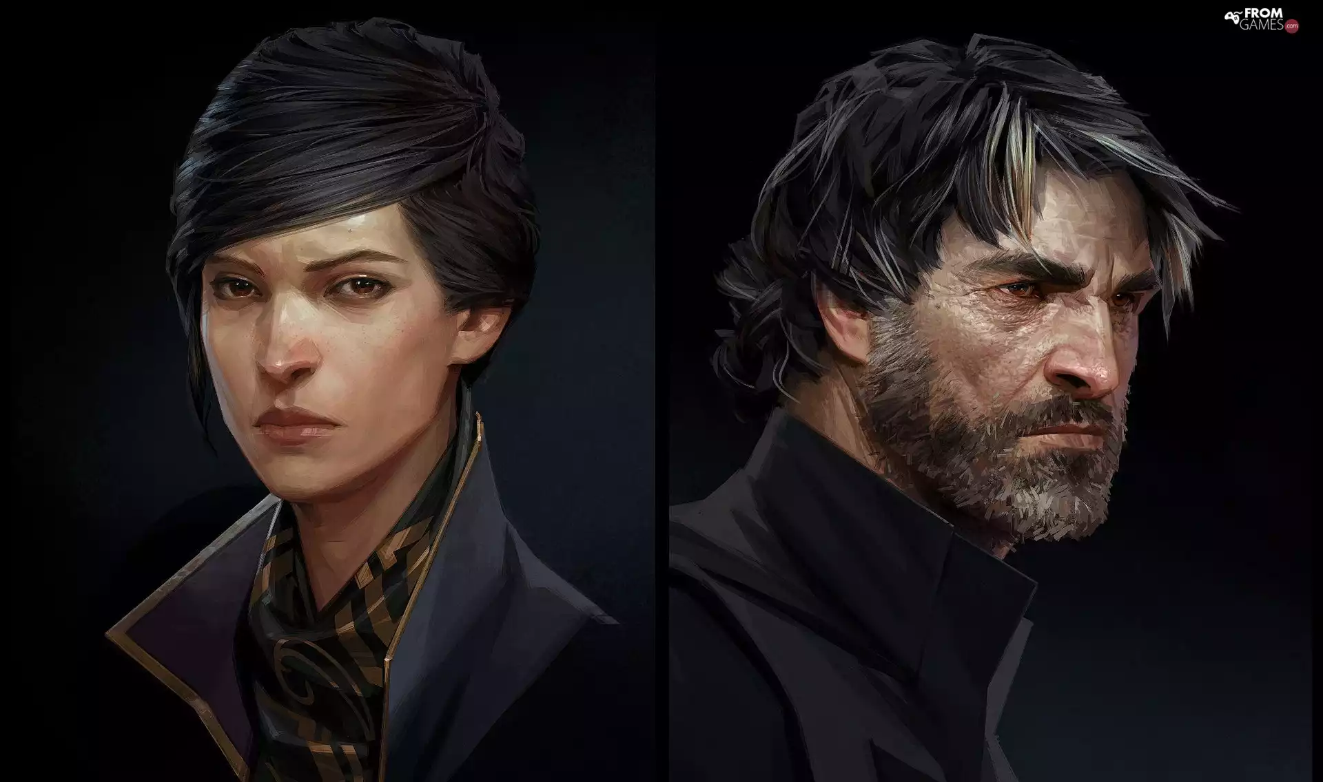 Dishonored 2, Emily Kaldwin, Corvo Attano, Characters