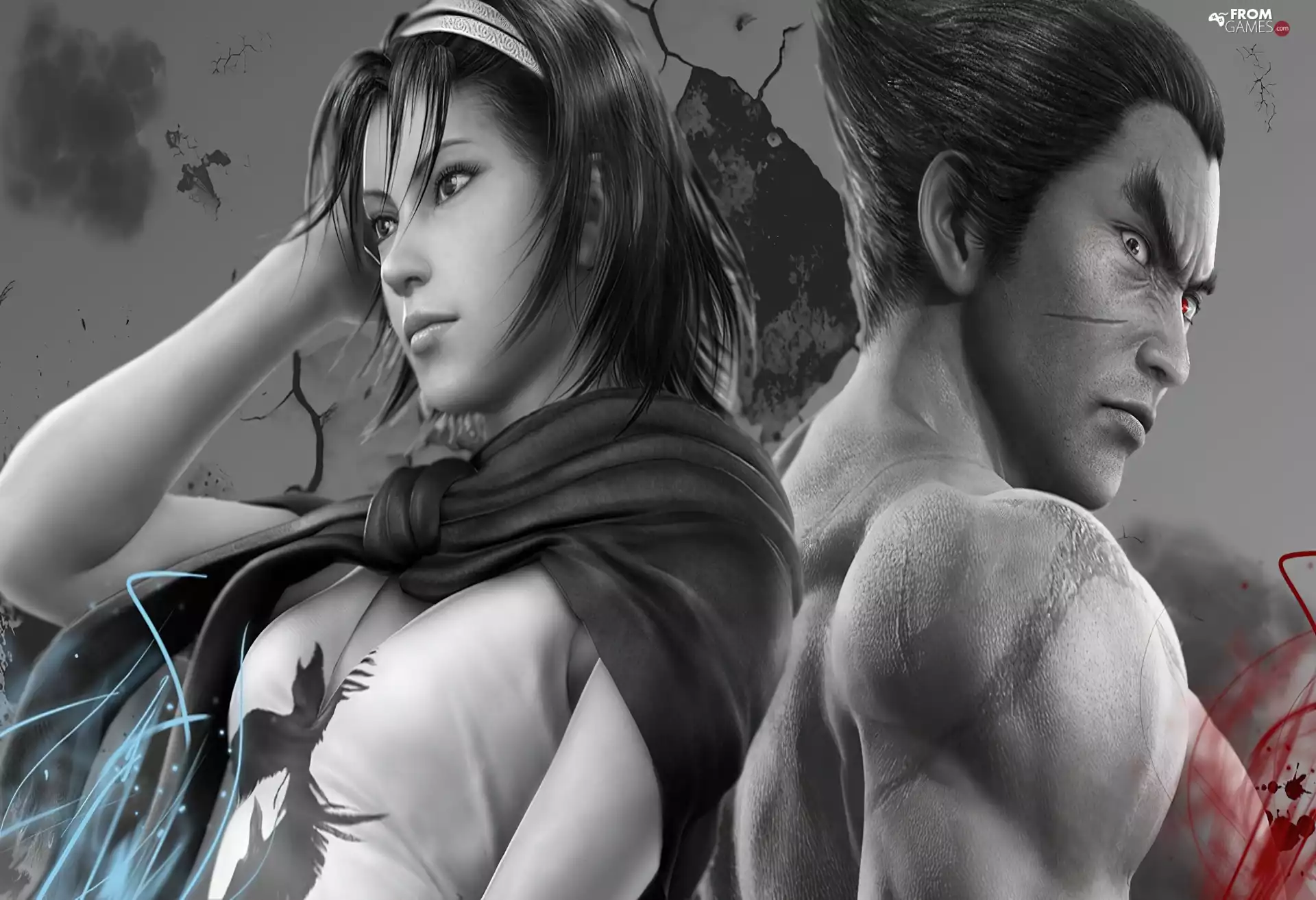 Kazuya Mishima, Tekken Tag Tournament 2, Jun Kazama