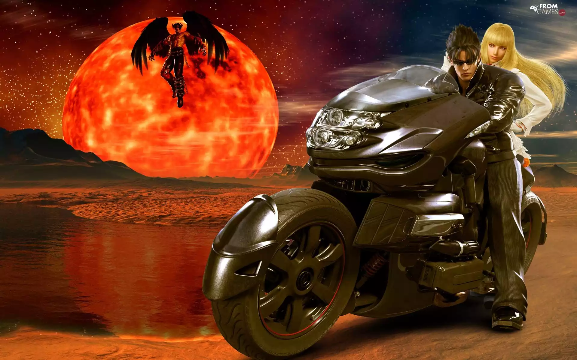 Tekken Tag Tournament 2, lily, Devil, Jin Kazama