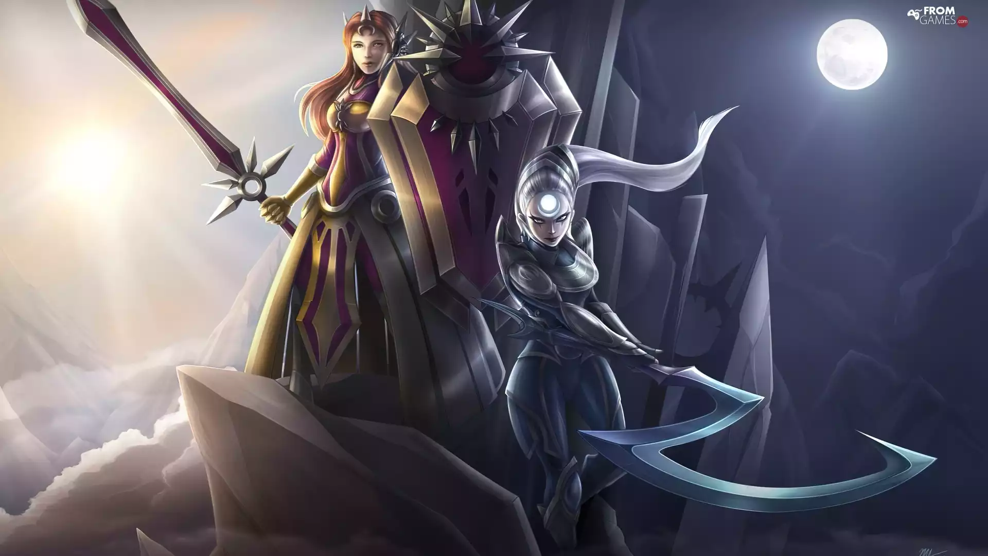 Diana, League Of Legends, Leon