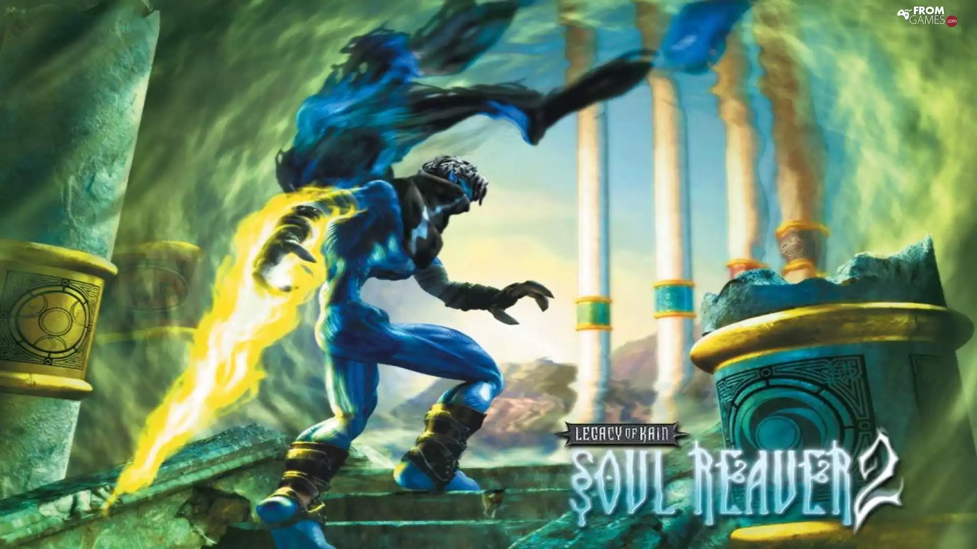 Legacy Of Kain Soul Reaver 2, monster, Big Fire, form