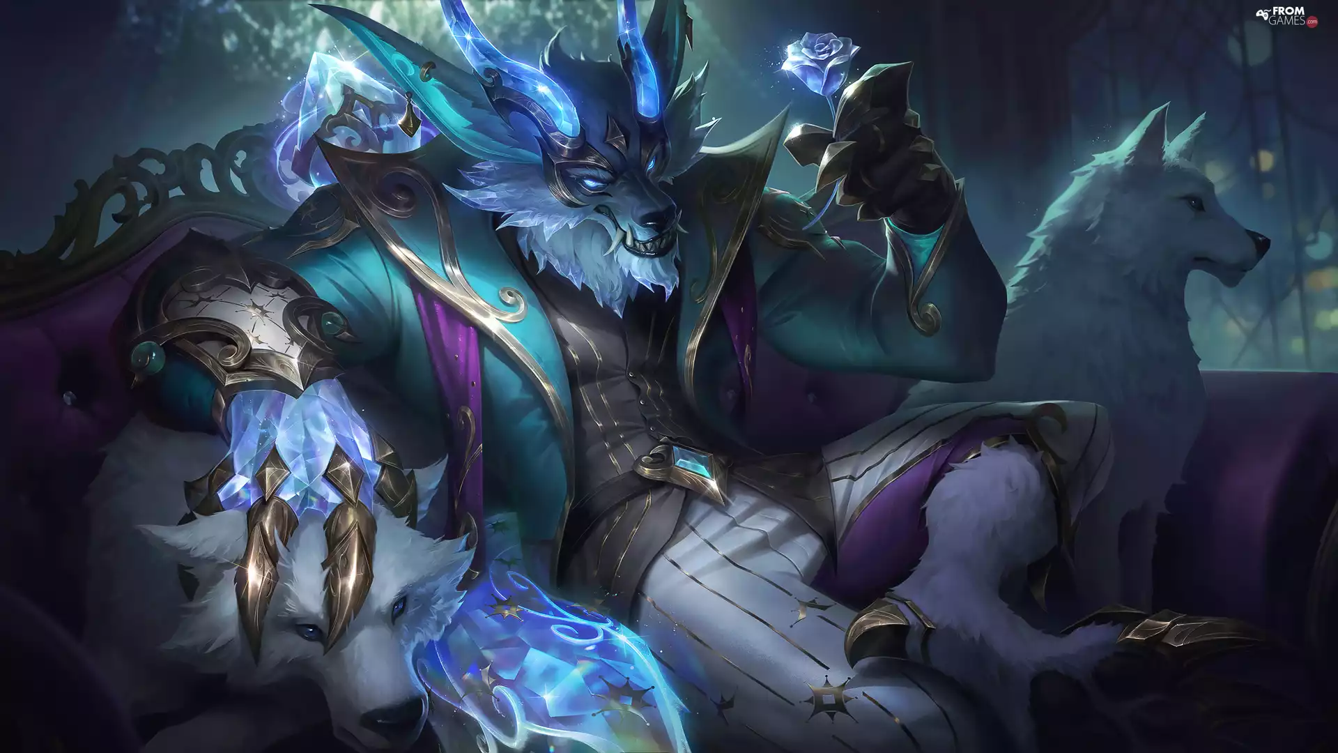 form, game, sofa, wolves, Warwick, League Of Legends