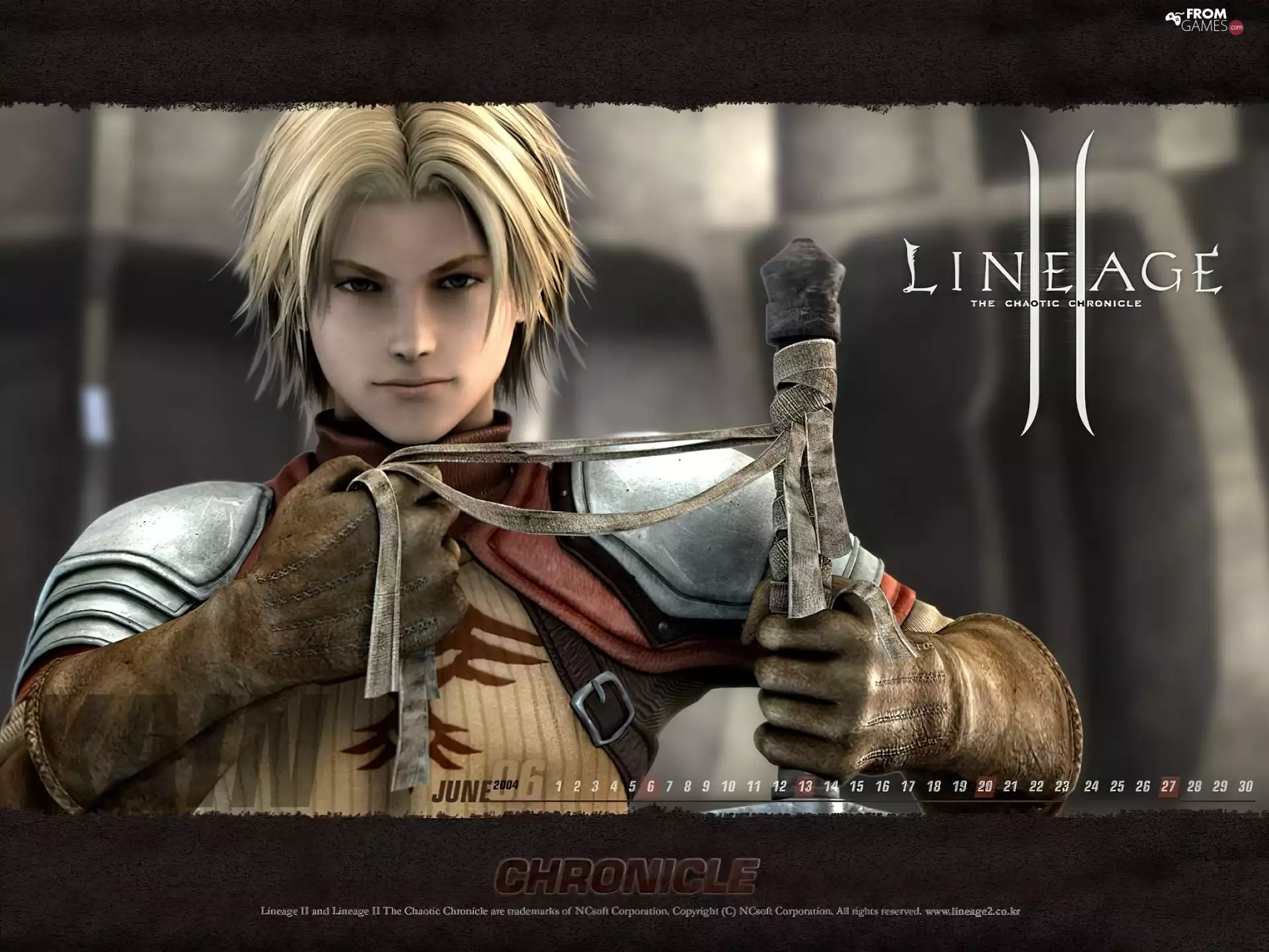 sword, a man, Lineage 2, form