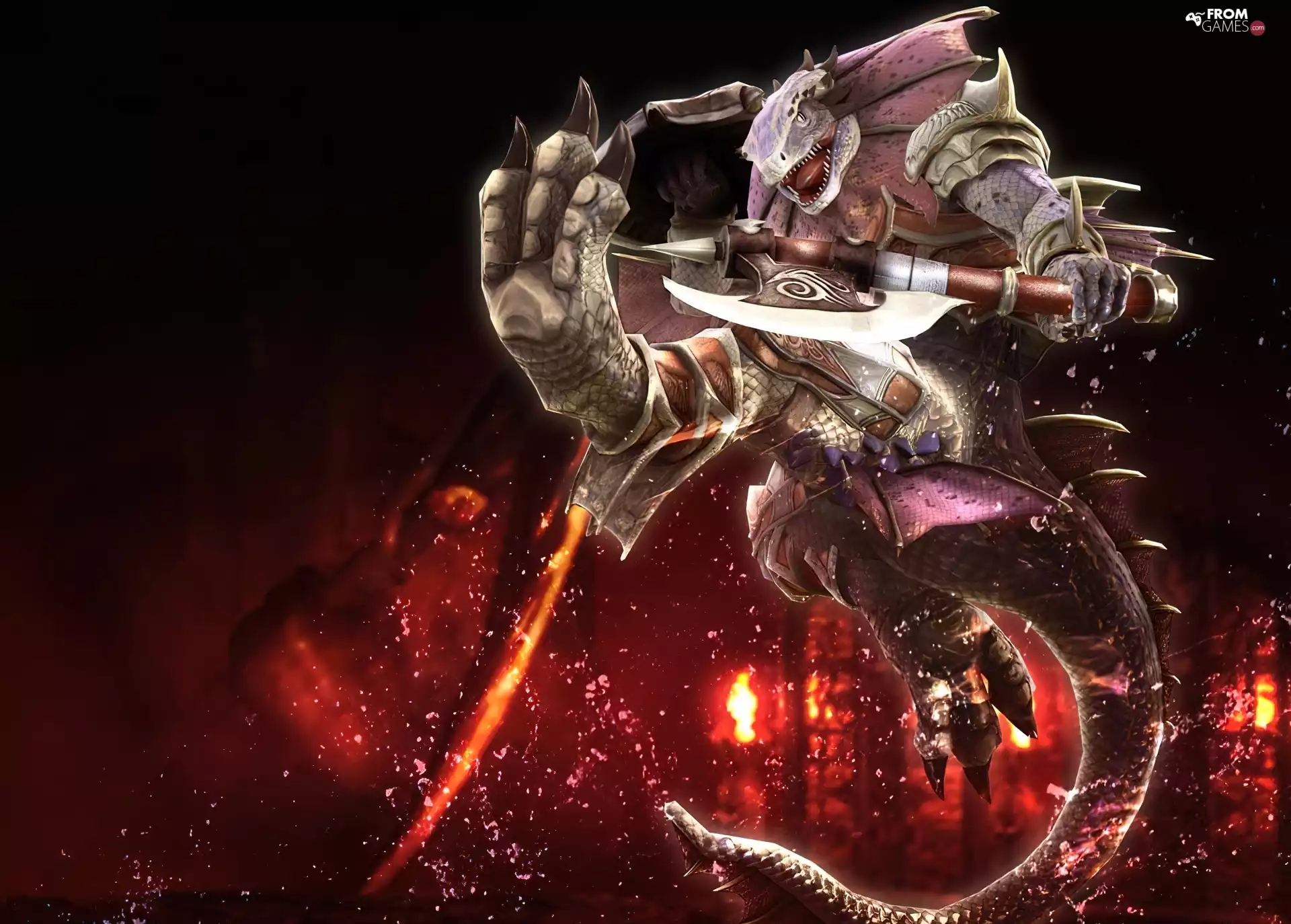 Soul Calibur IV, Lizardman