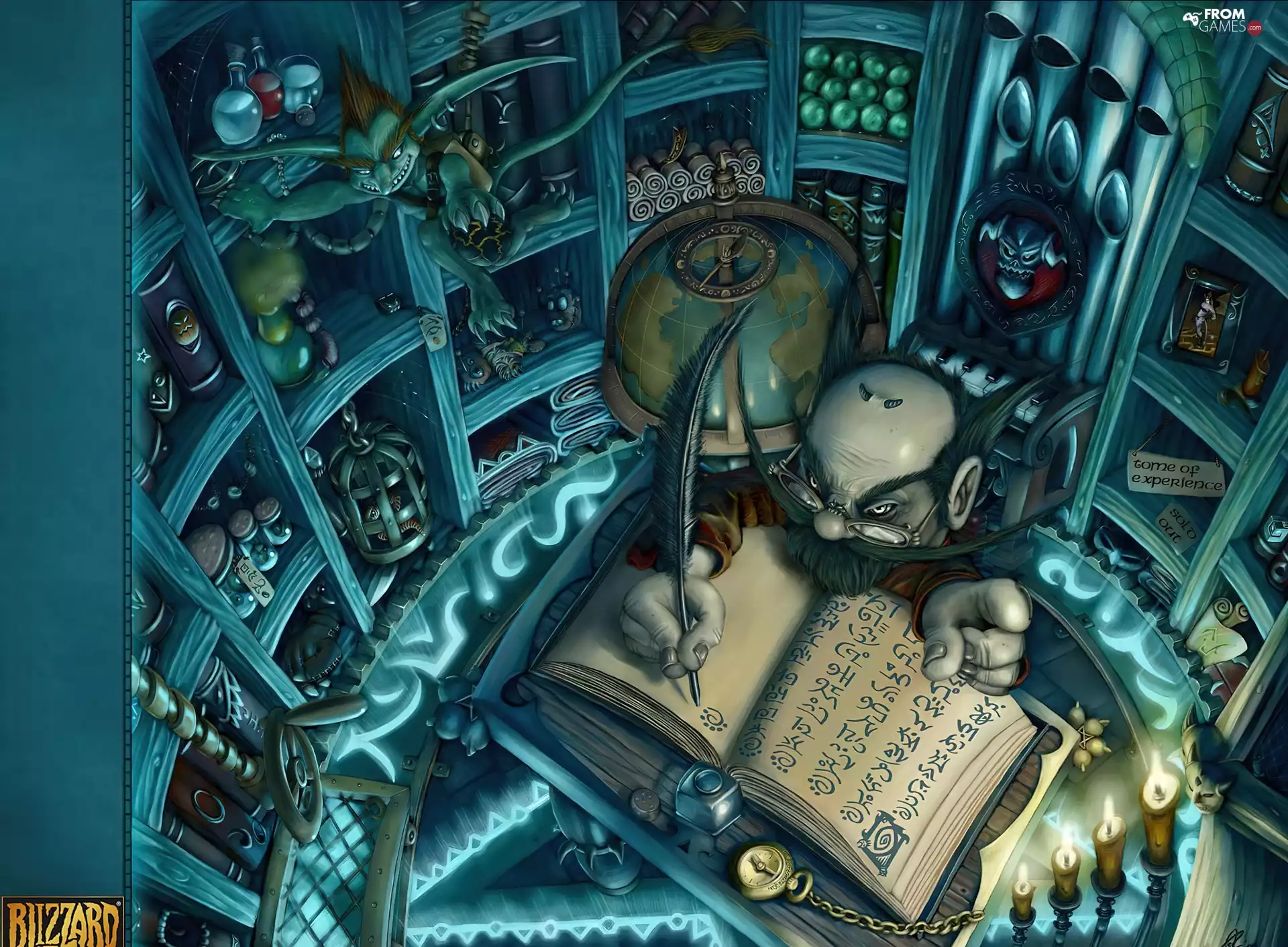 book, fantasy, form, magus, World of Warcraft