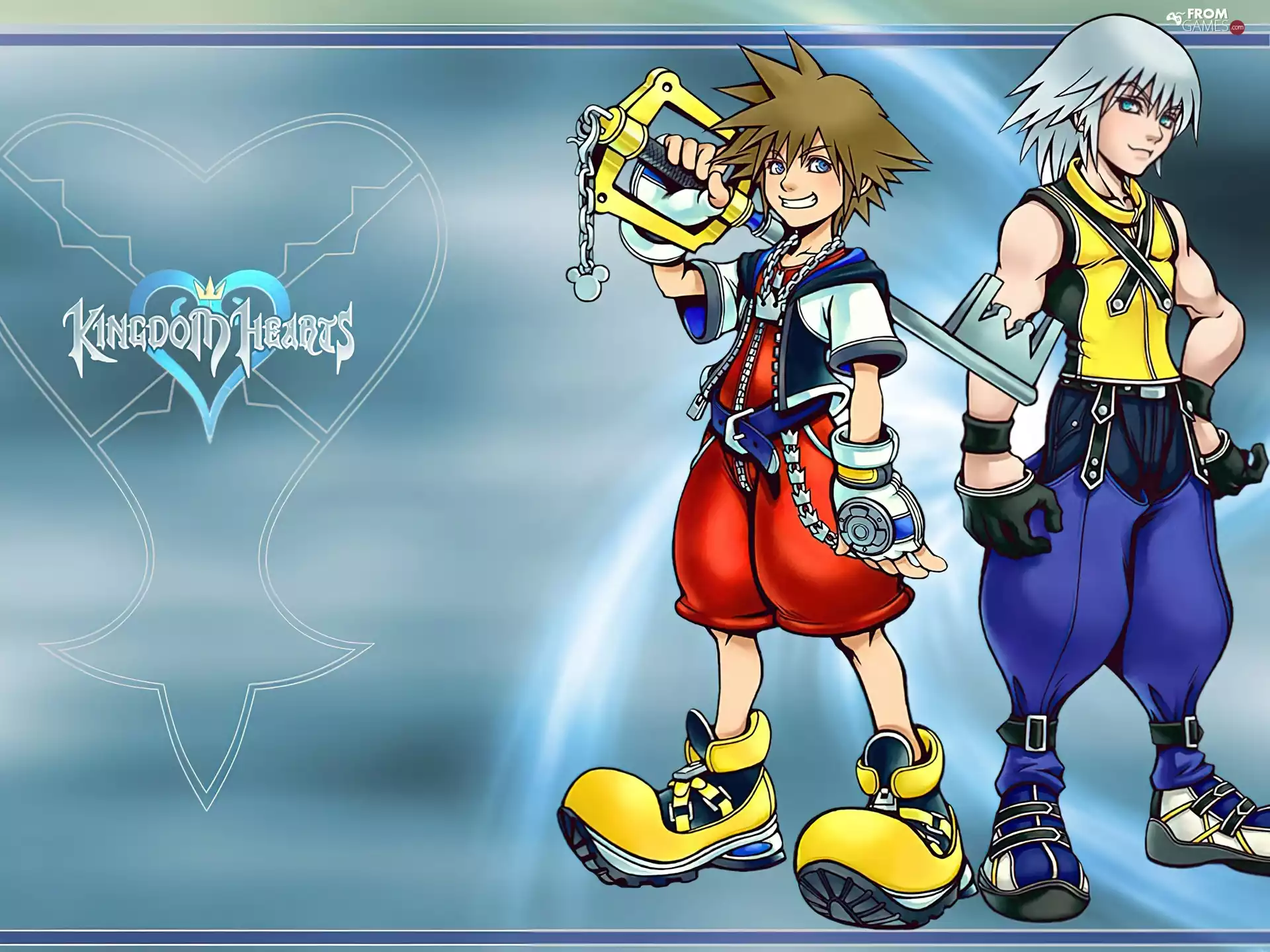 Kingdom Hearts, a man, Key, Characters