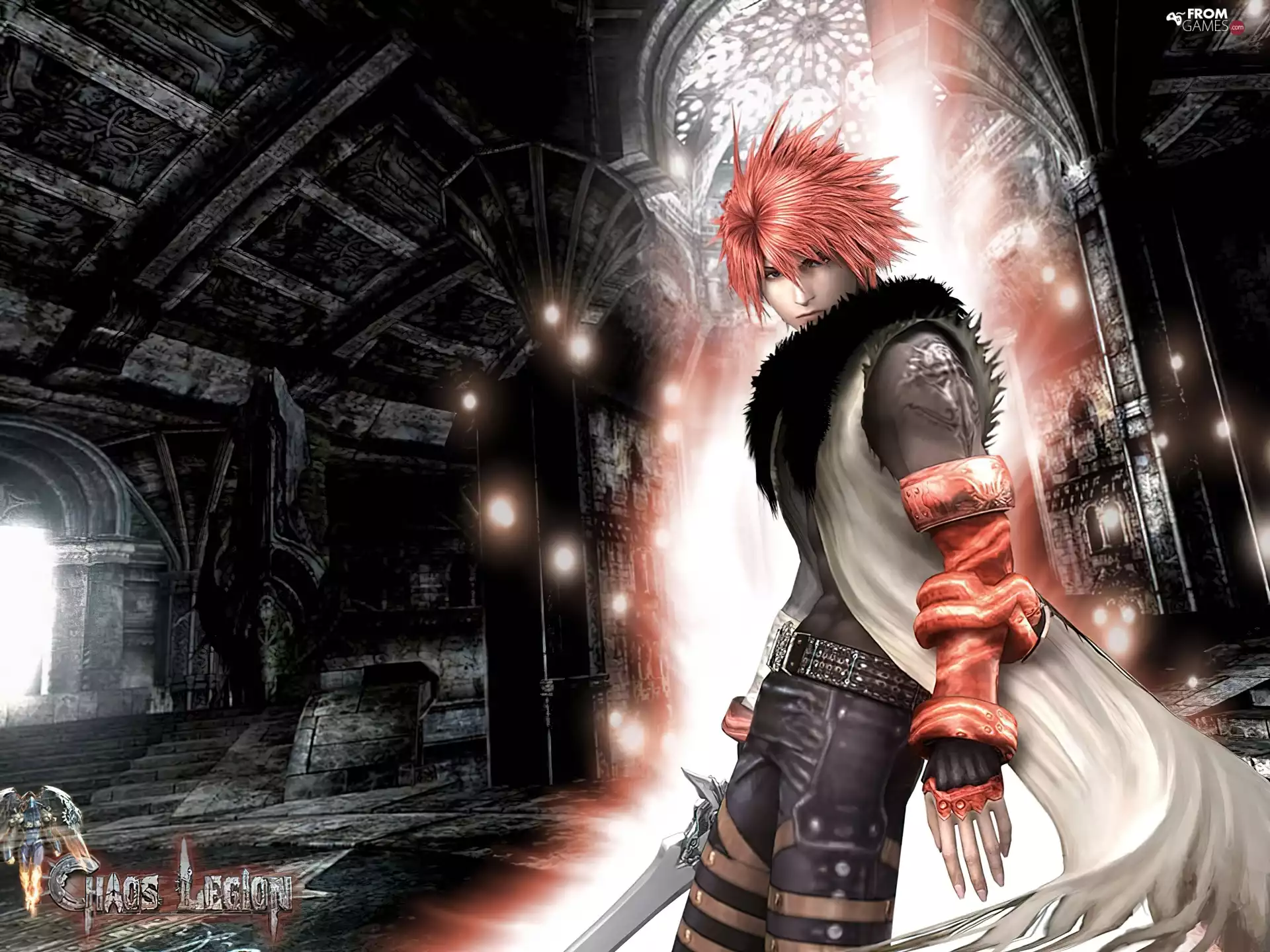 Chaos Legion, a man, sword, form