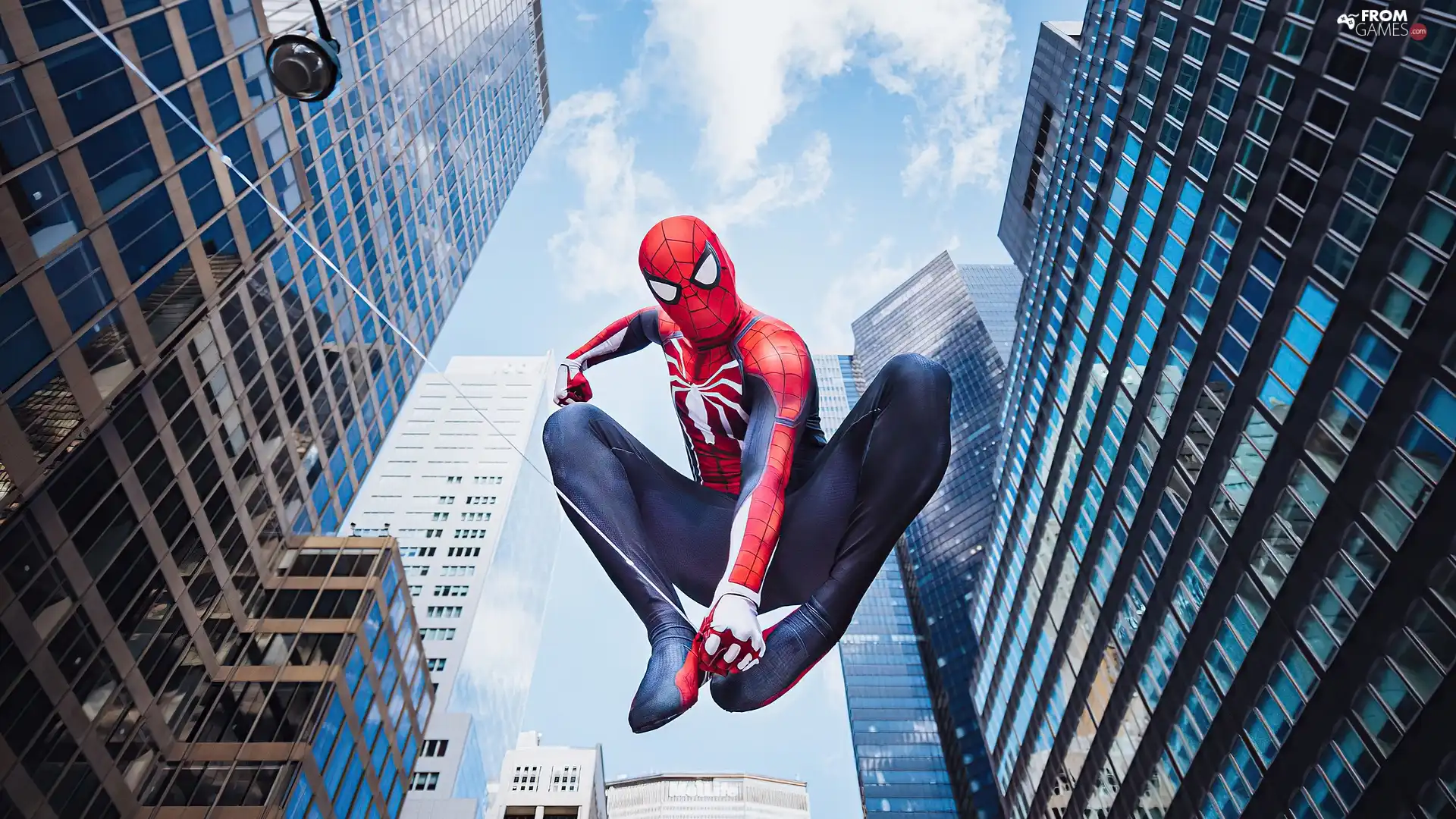 skyscrapers, game, Spider-Man