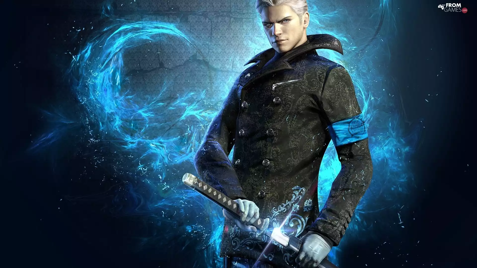 sword, ##, Devil May Cry, Vergil, game